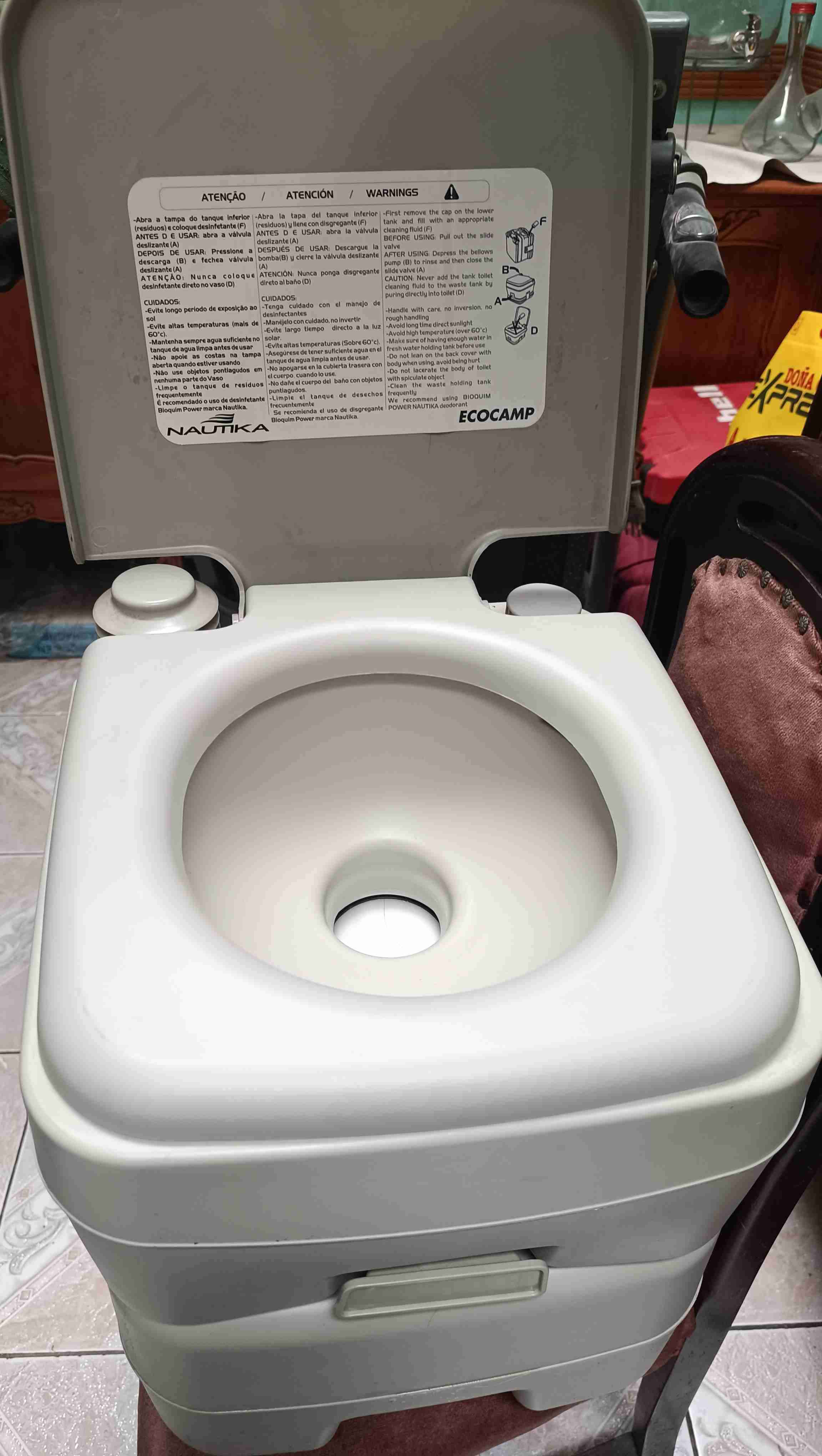 Baño portátil Ecocamp