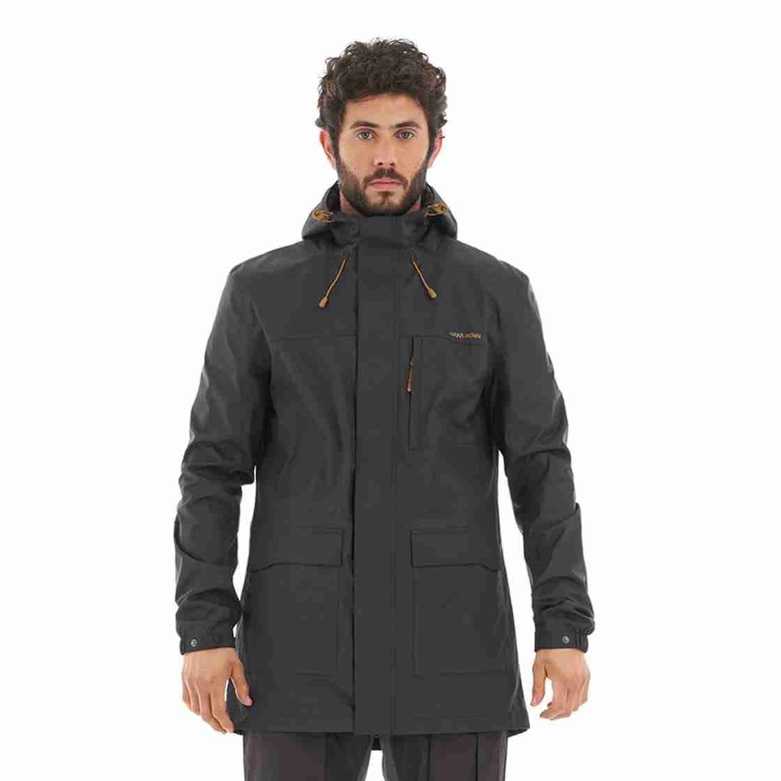 Chaqueta impermeable negra Haka Honu - miniatura 2