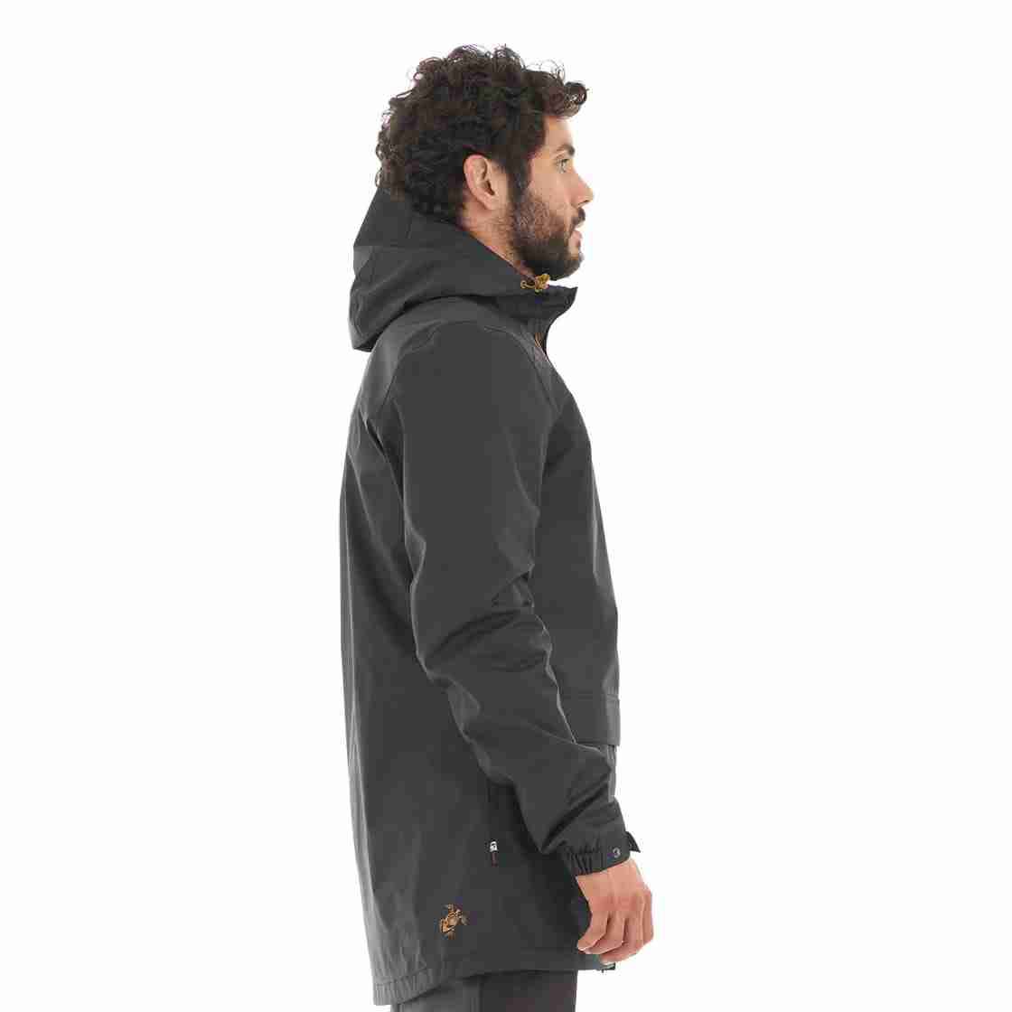 Chaqueta impermeable negra Haka Honu - miniatura 5