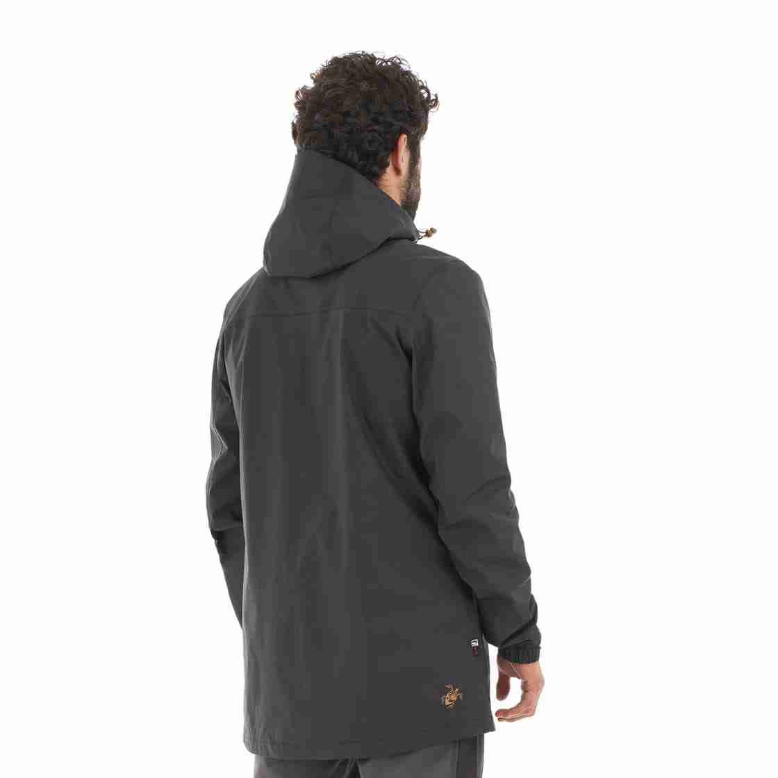 Chaqueta impermeable negra Haka Honu - miniatura 6