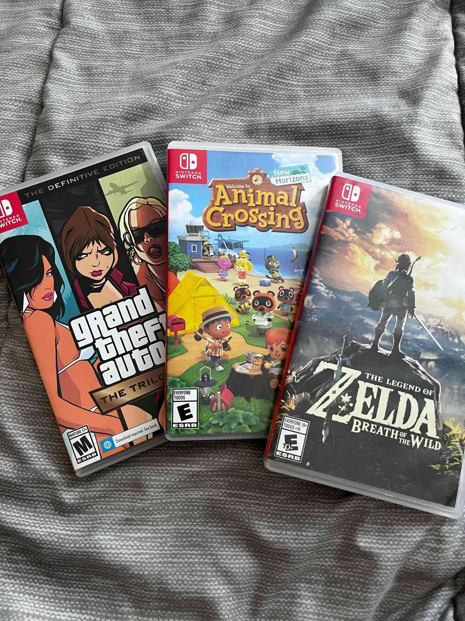 Consola portátil azul con accesorios - miniatura 5