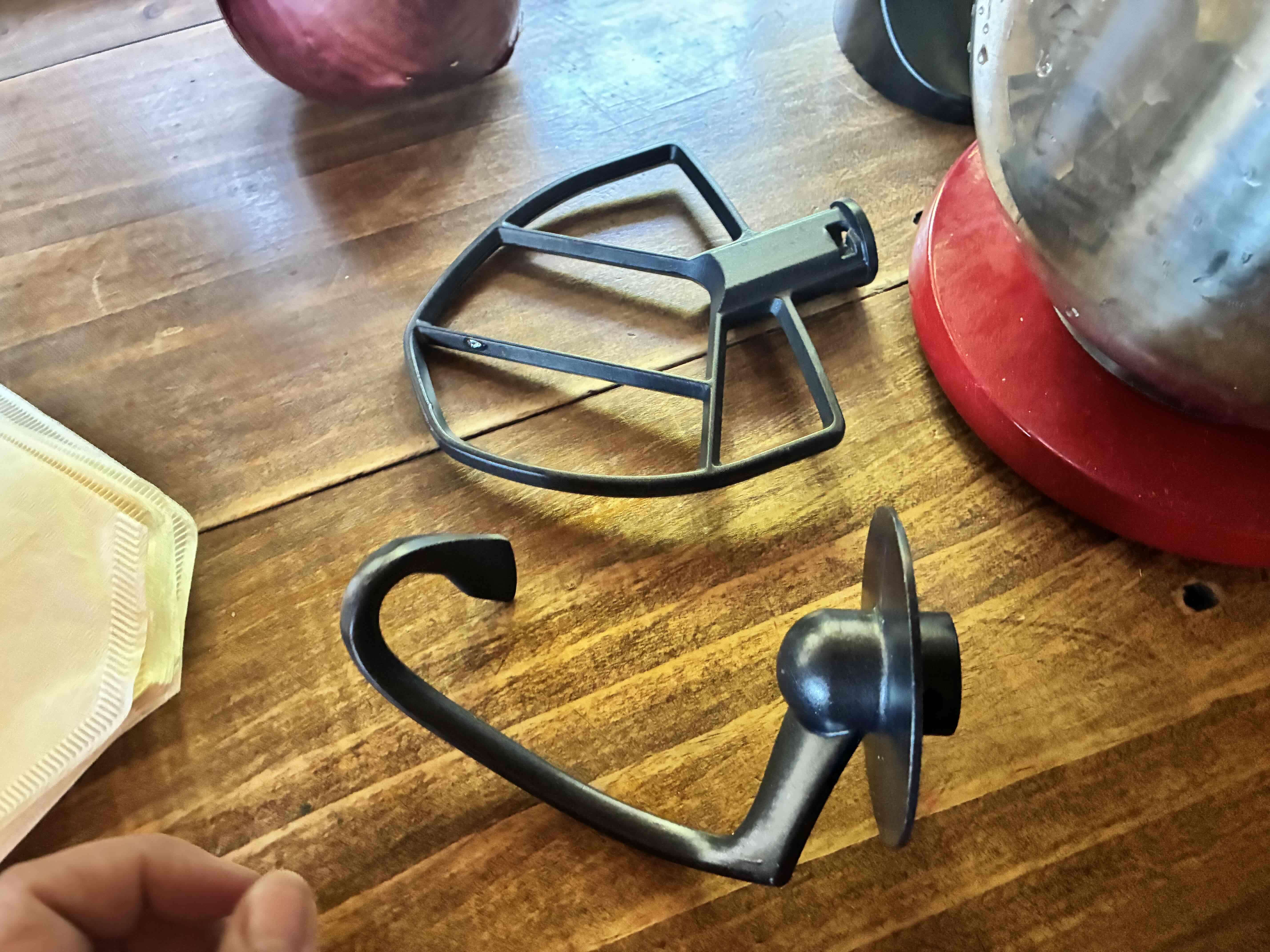 Batidora de pie roja FDV - miniatura 3