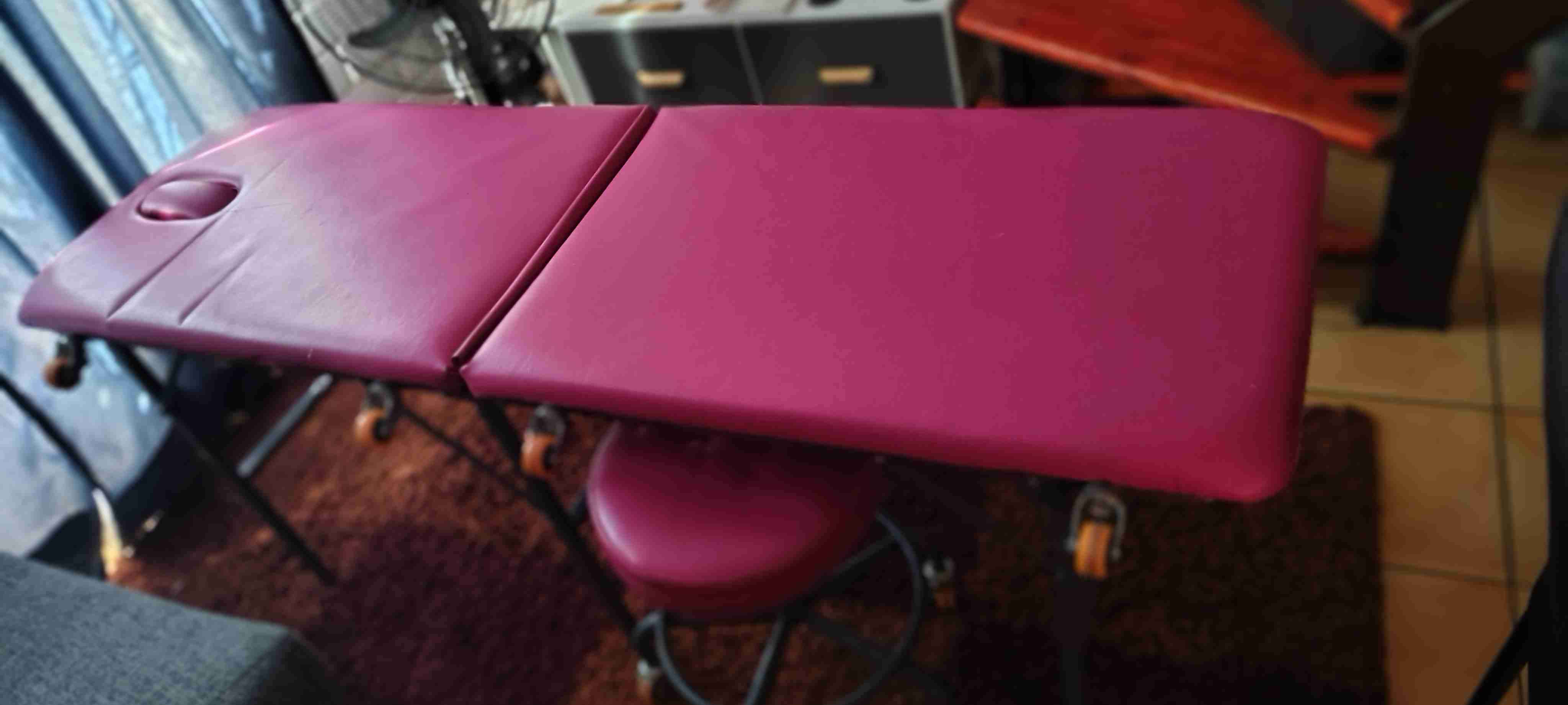 Camilla de masaje plegable