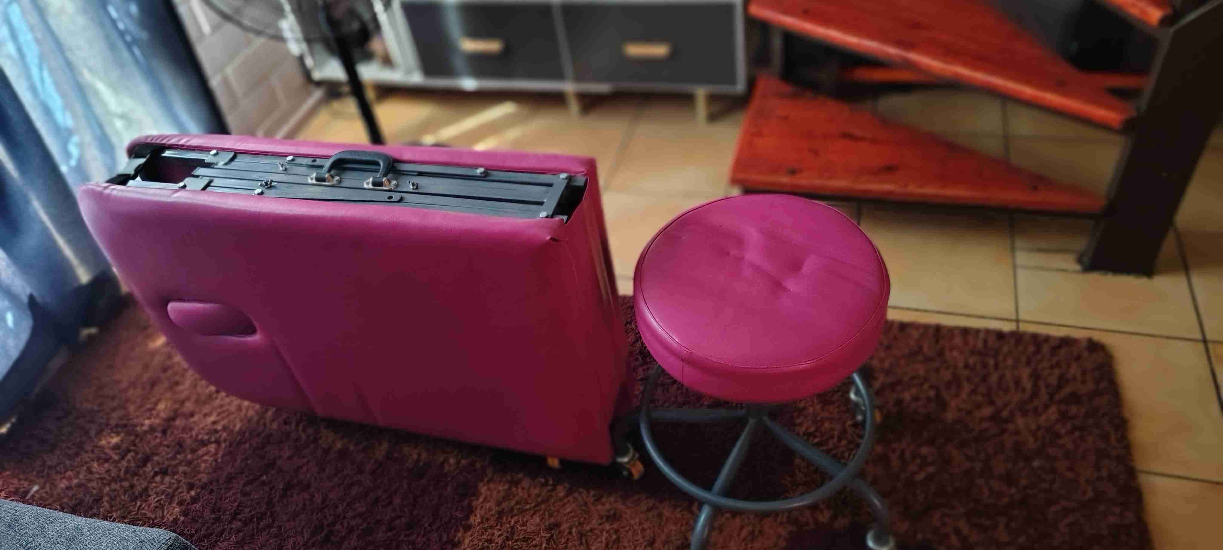 Camilla de masaje plegable - miniatura 2