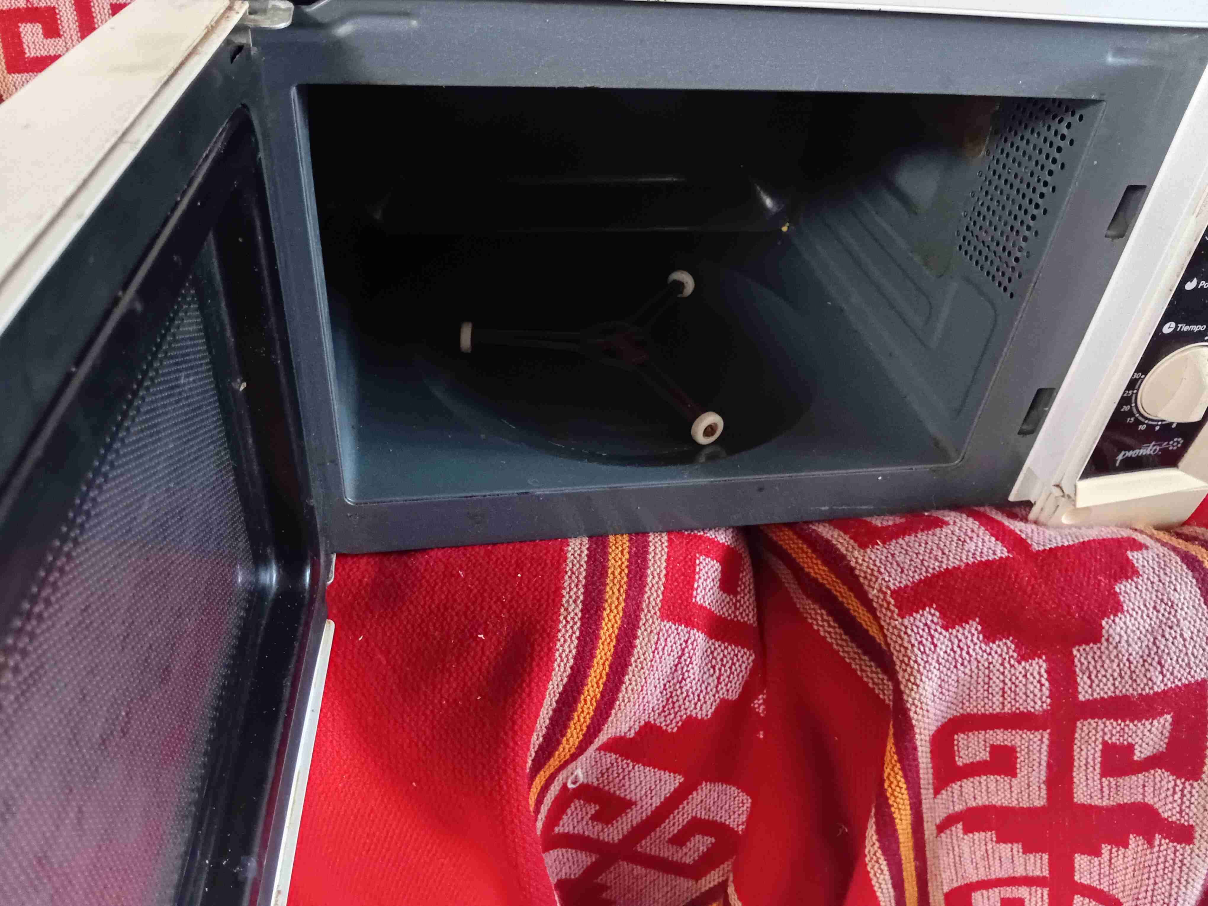 Microondas IRT con diseño floral - miniatura 3