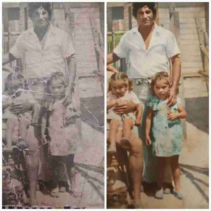 Restauración de fotos dañadas o antiguas - miniatura 4