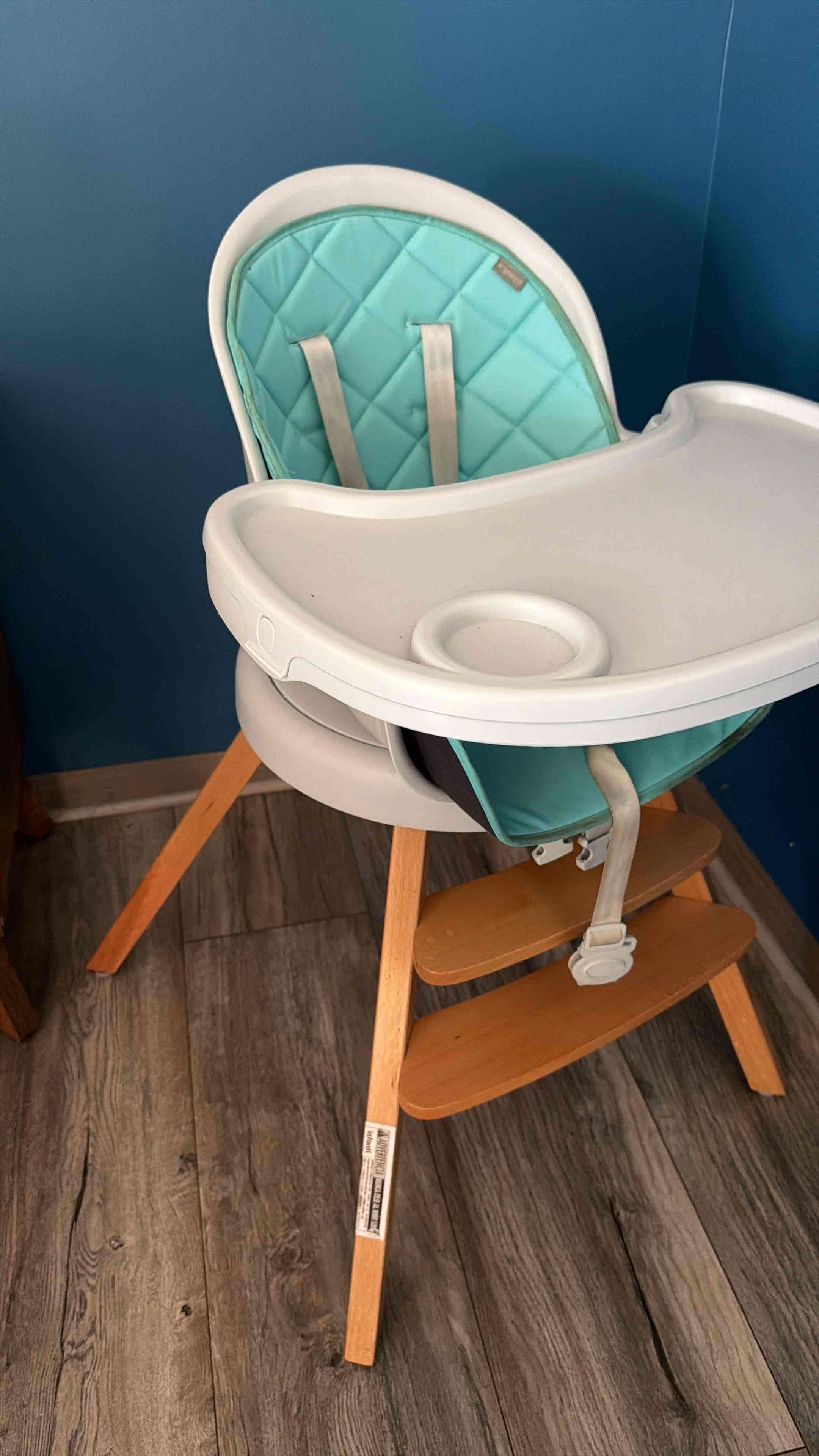 Silla alta para bebé ajustable - miniatura 2