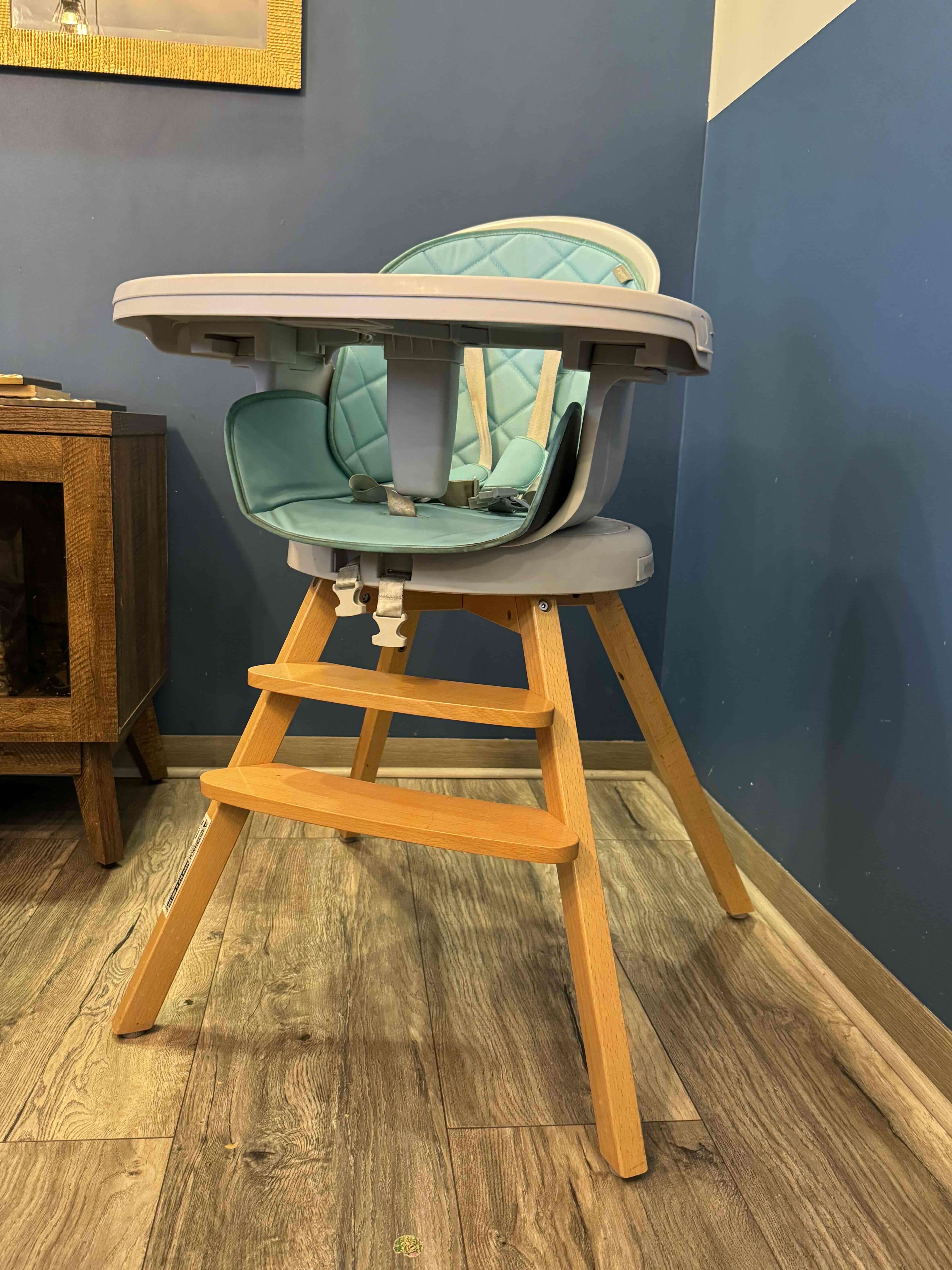 Silla alta para bebé ajustable - miniatura 5