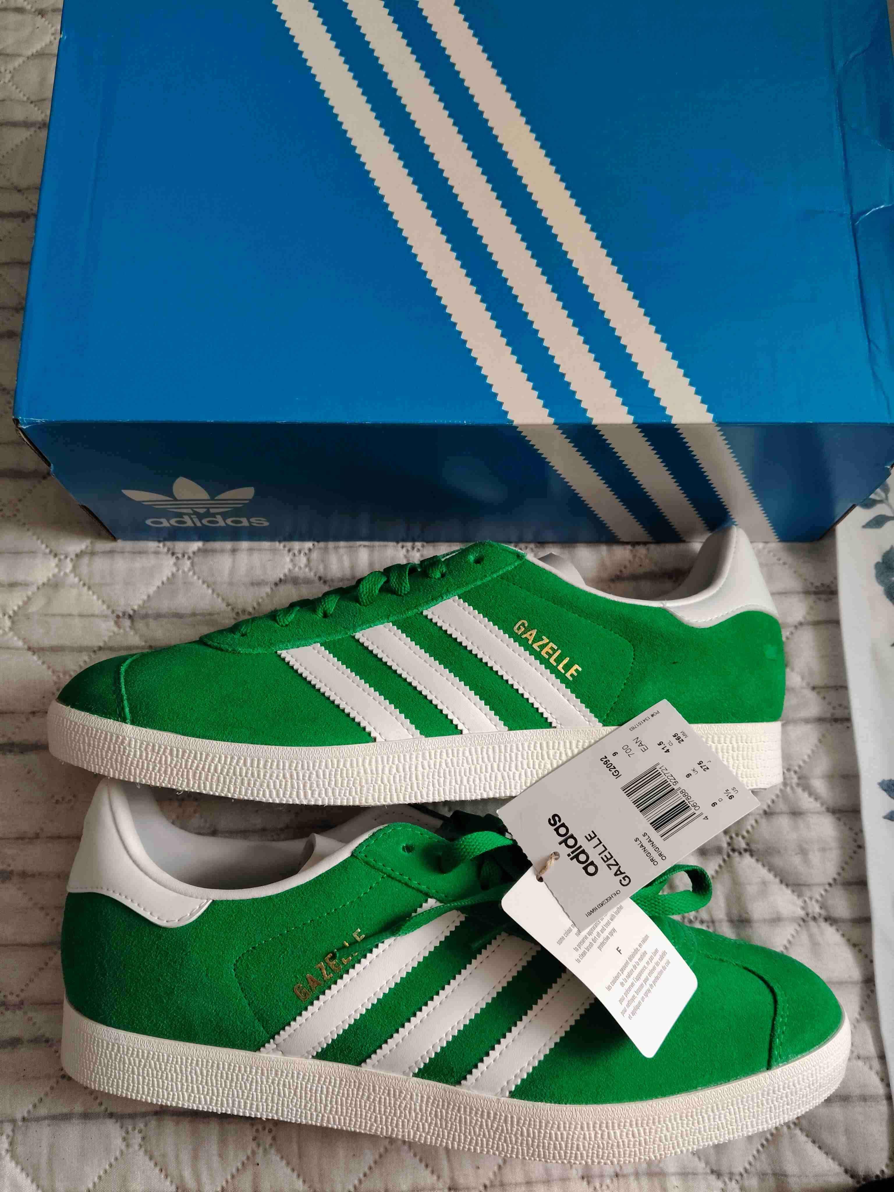 Zapatillas deportivas verdes Adidas - miniatura 4