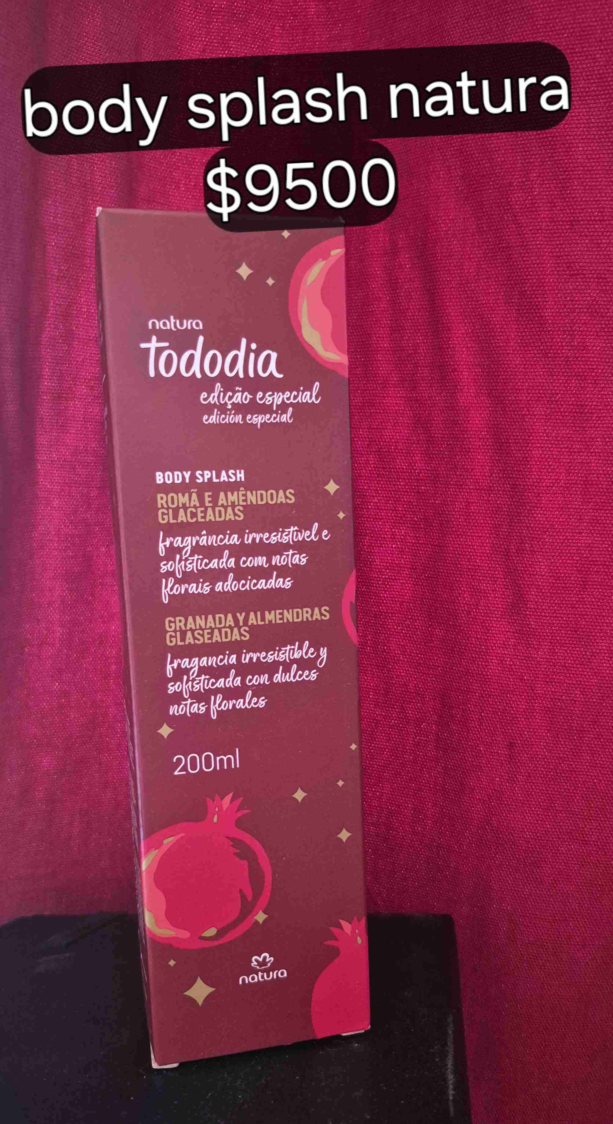 Body splash Natura Tododia