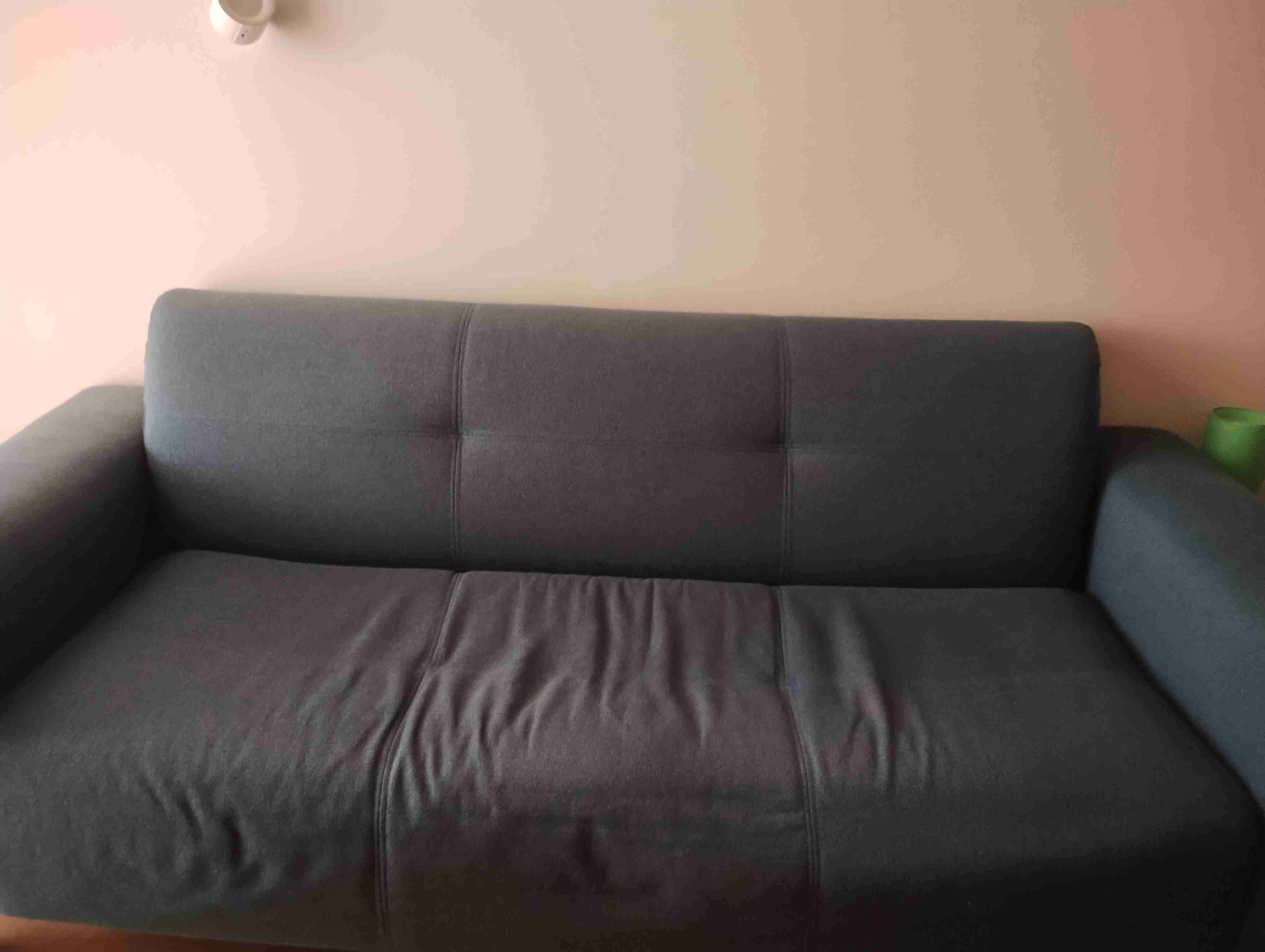 Sofá gris de tres cuerpos - miniatura 2