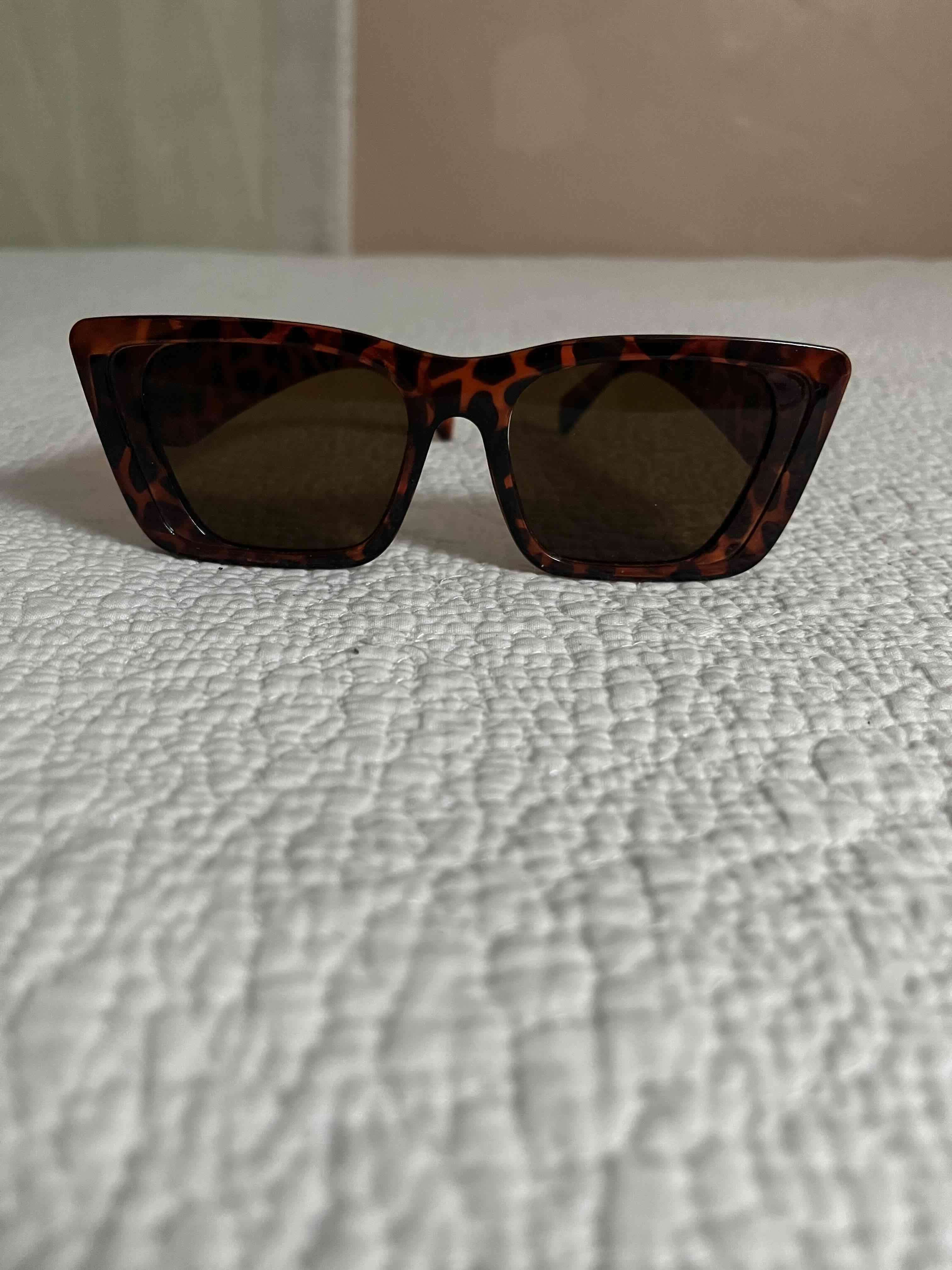 Gafas de sol con diseño animal print - miniatura 5