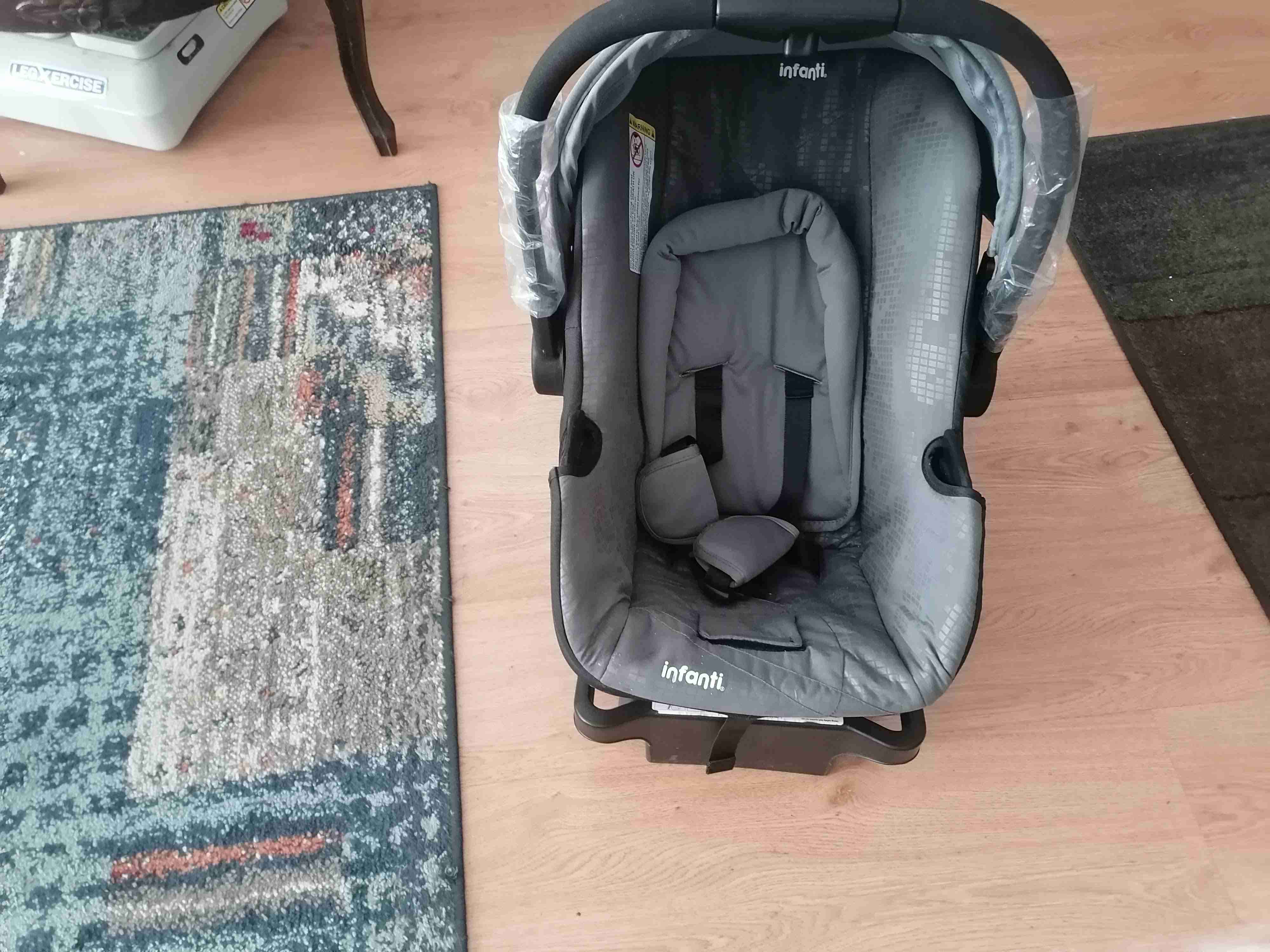 Silla de auto Infanti gris - miniatura 3