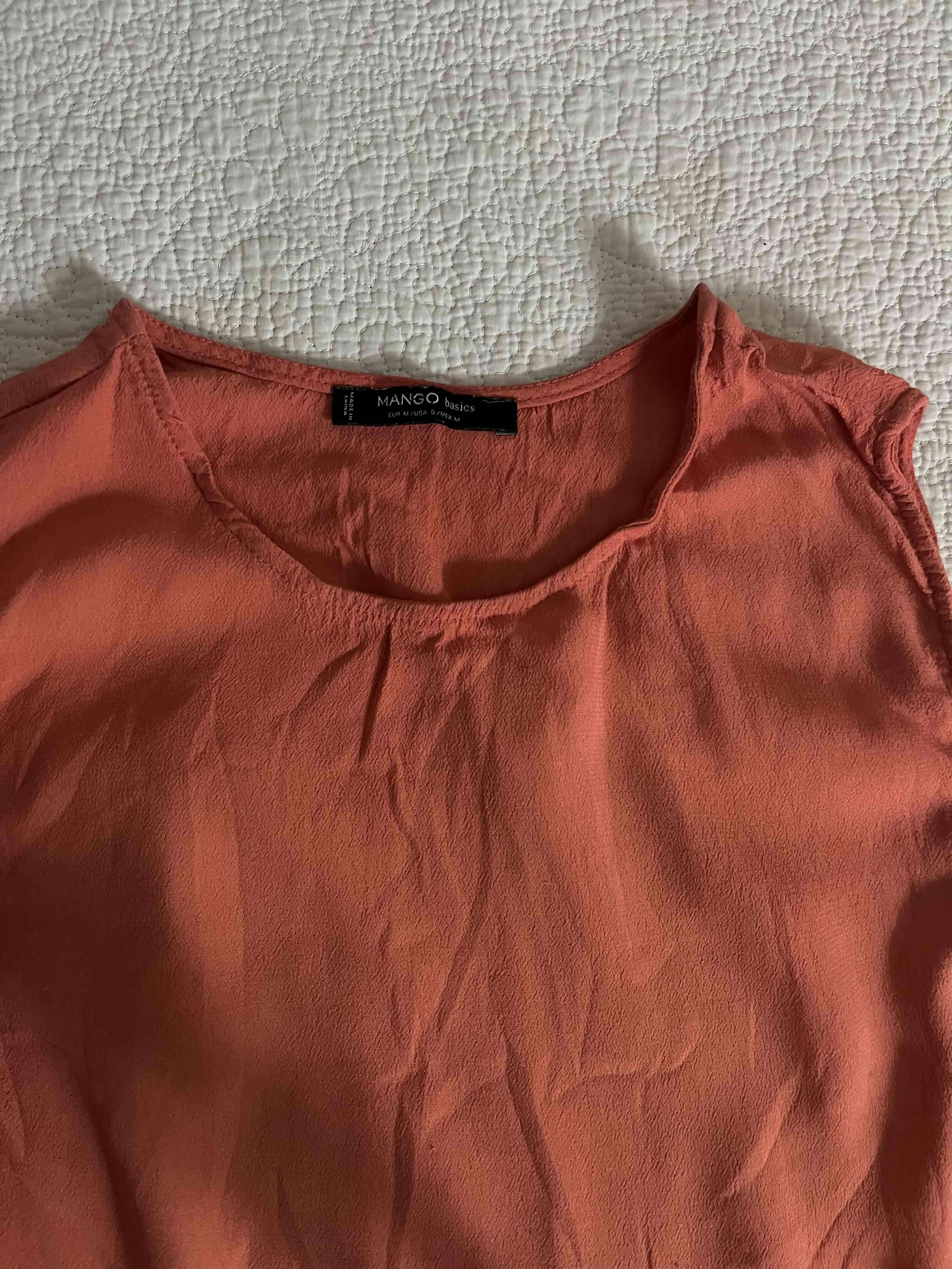 Vestido sin mangas naranja - miniatura 2
