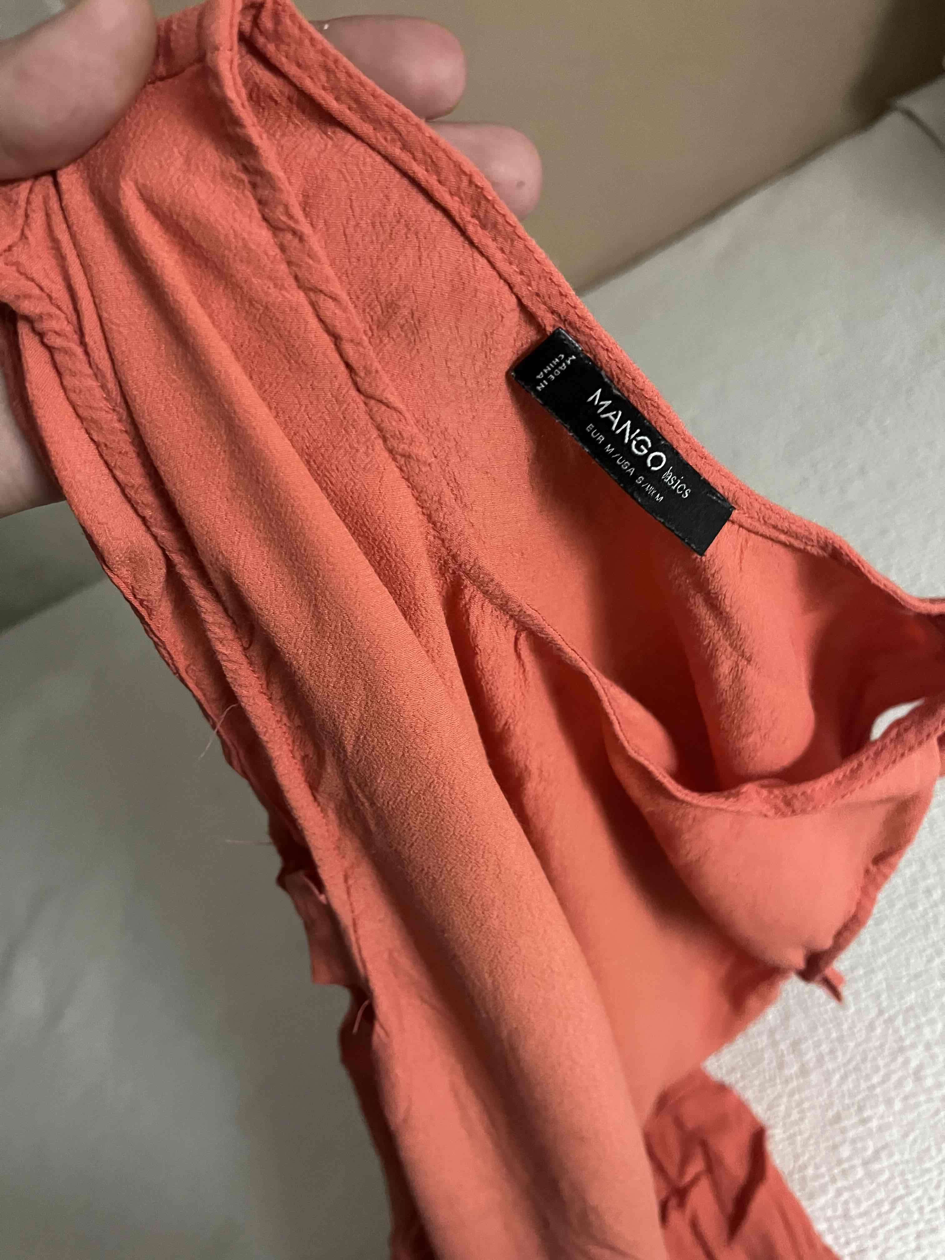 Vestido sin mangas naranja - miniatura 3