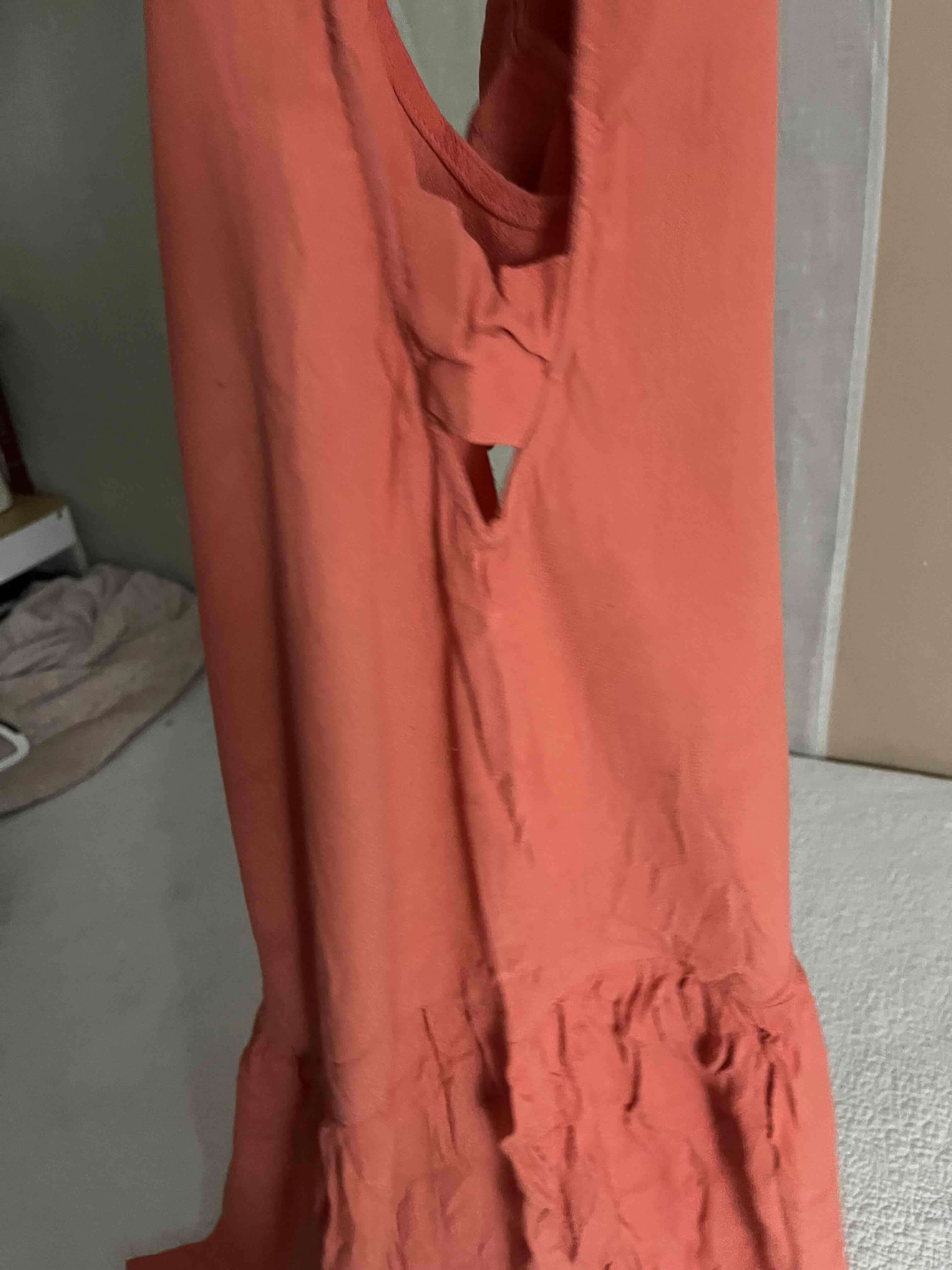 Vestido sin mangas naranja - miniatura 4