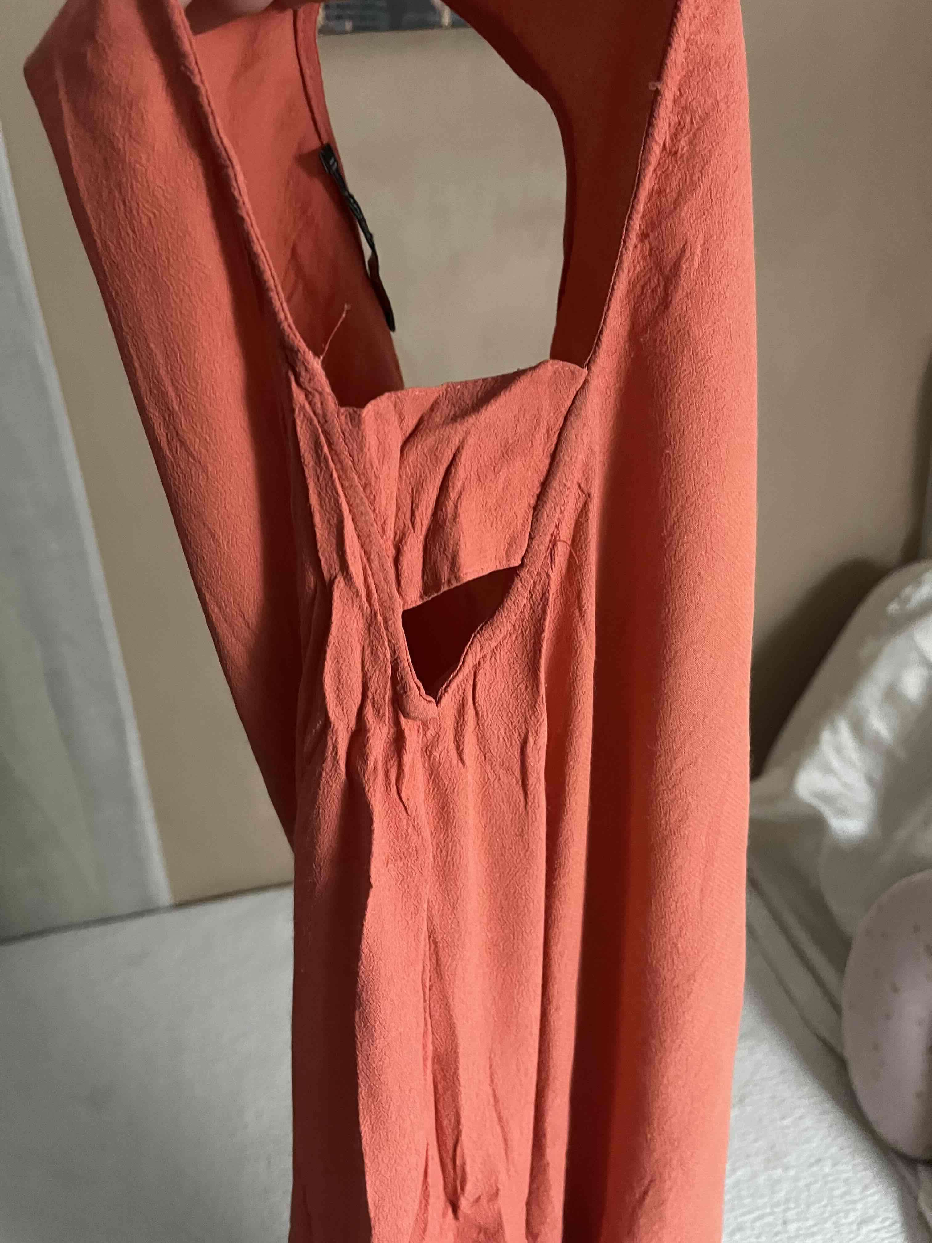 Vestido sin mangas naranja - miniatura 5