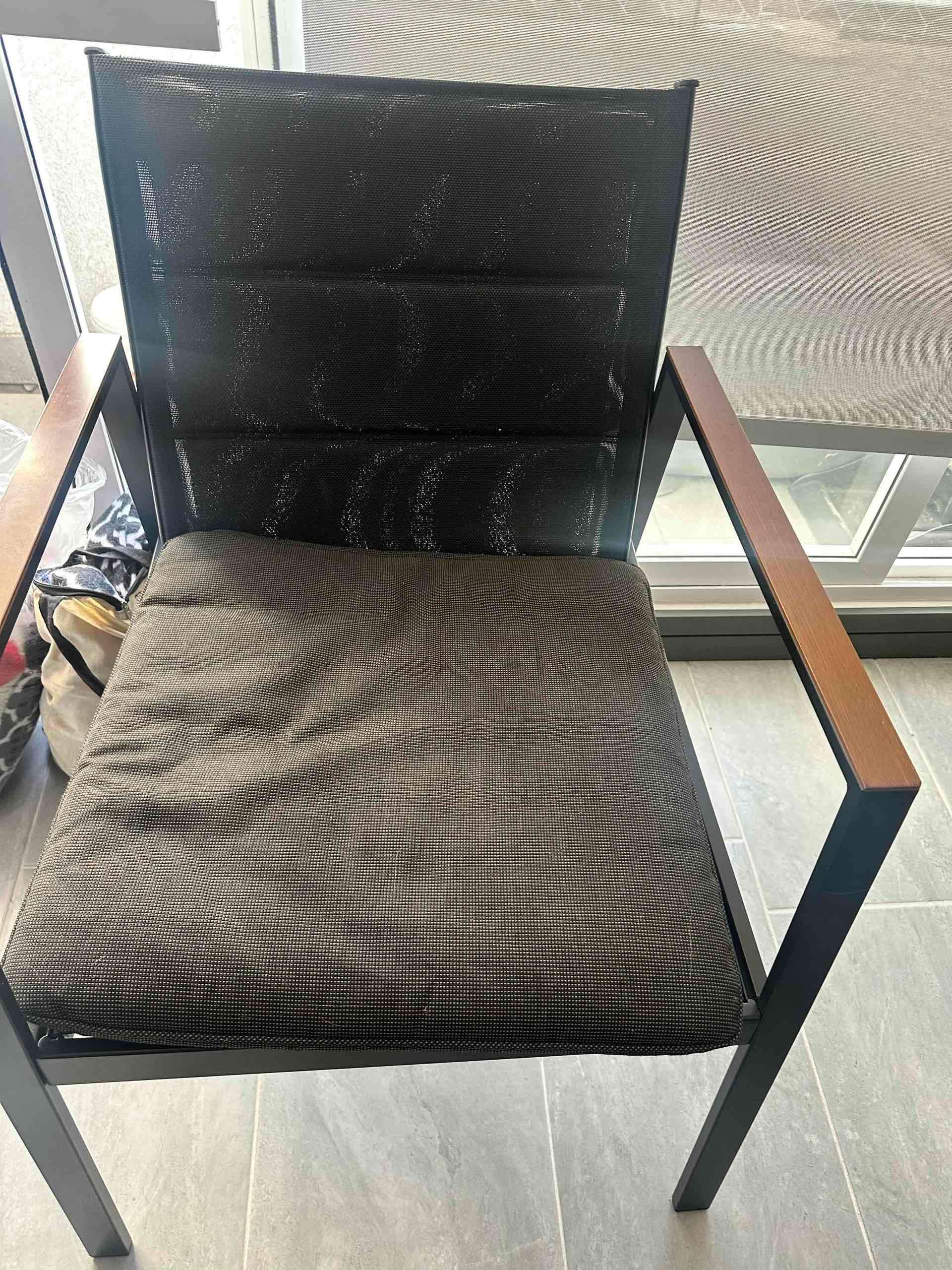 Juego de muebles de terraza de metal - miniatura 3