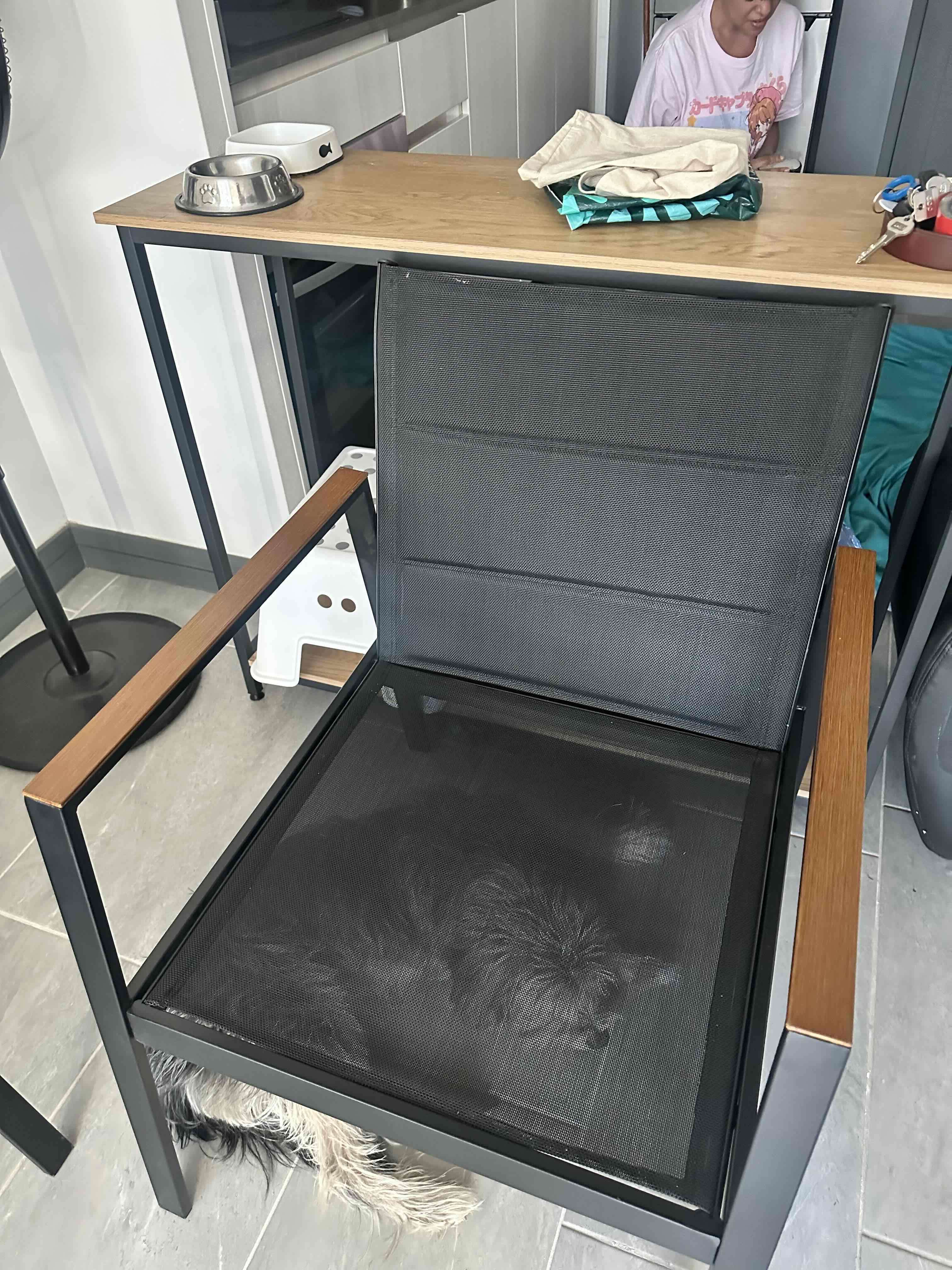 Juego de muebles de terraza de metal - miniatura 5