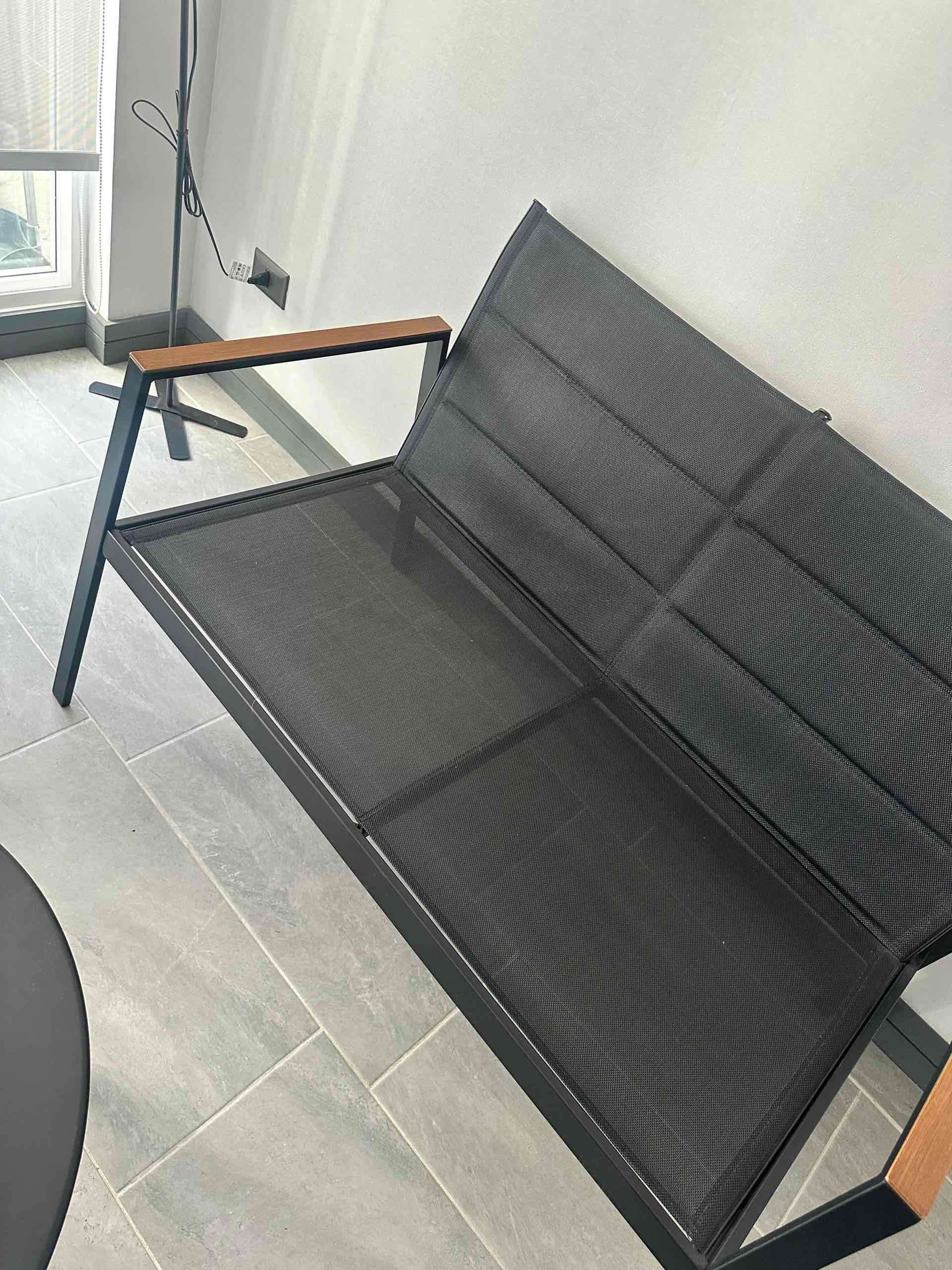 Juego de muebles de terraza de metal - miniatura 6