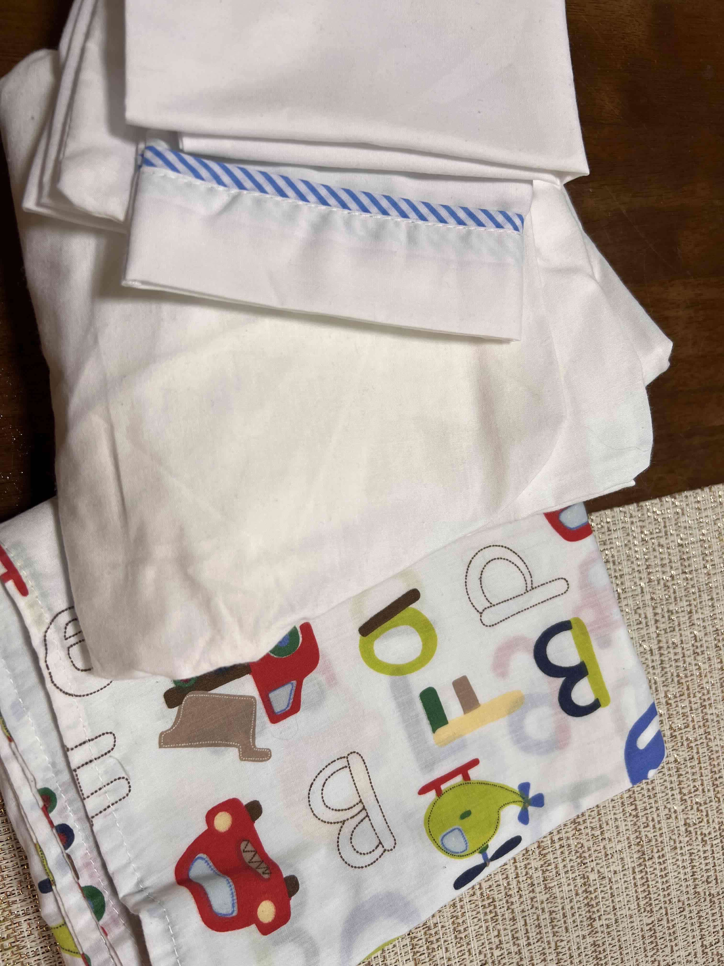 Set de sábanas para cuna