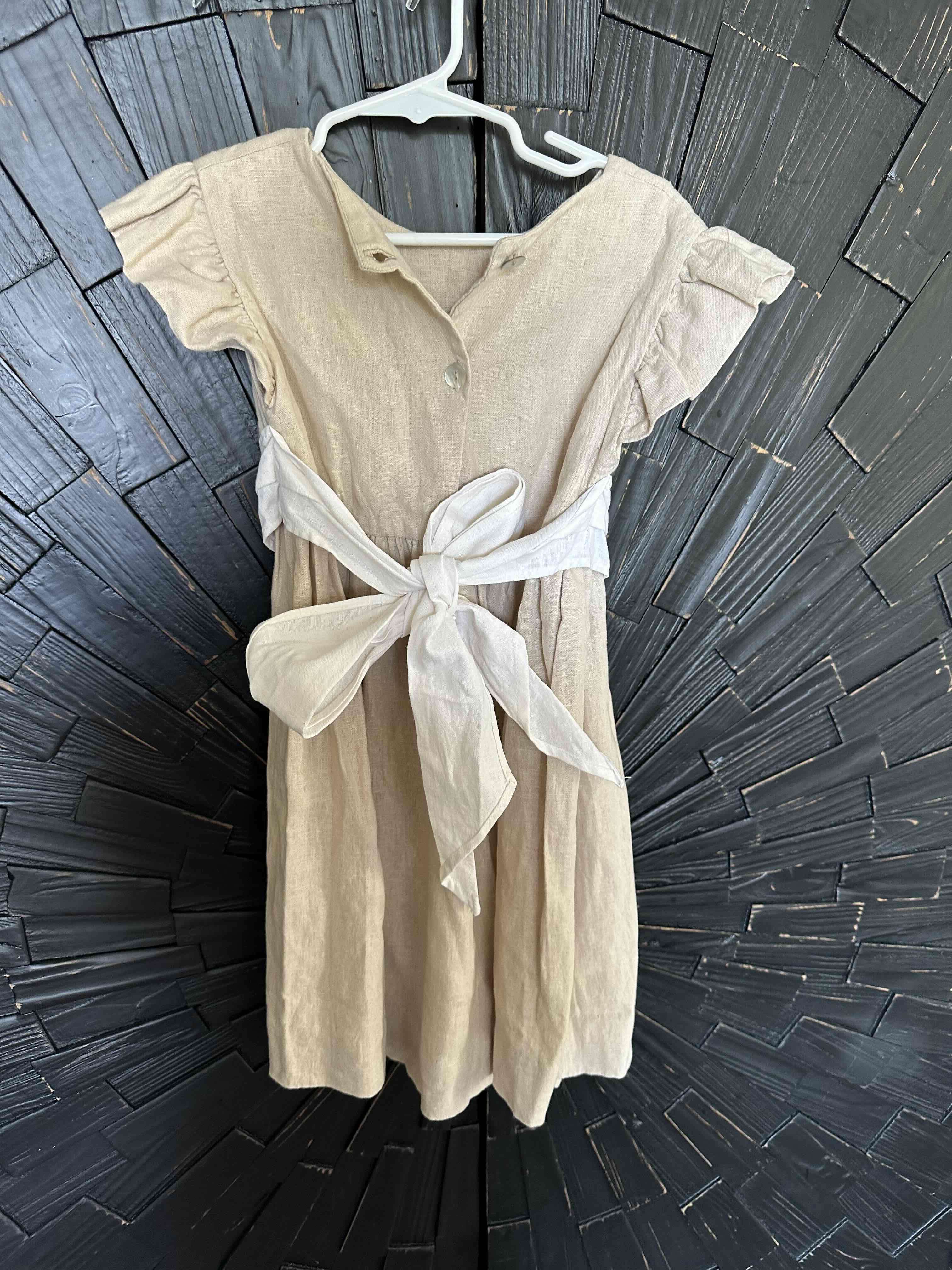 Vestido de Lino Teresita - miniatura 3