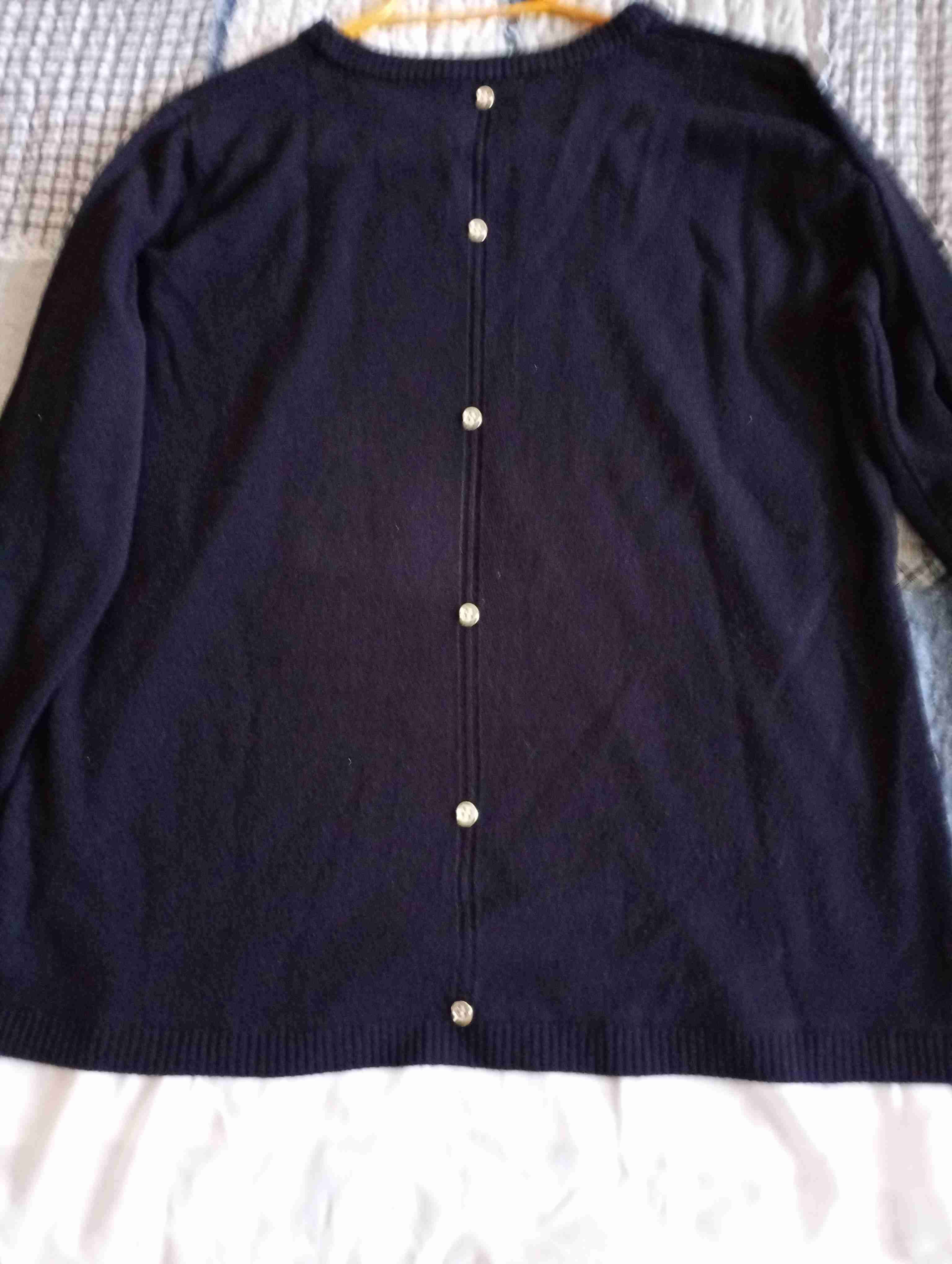 Suéter negro para  mujer - miniatura 3