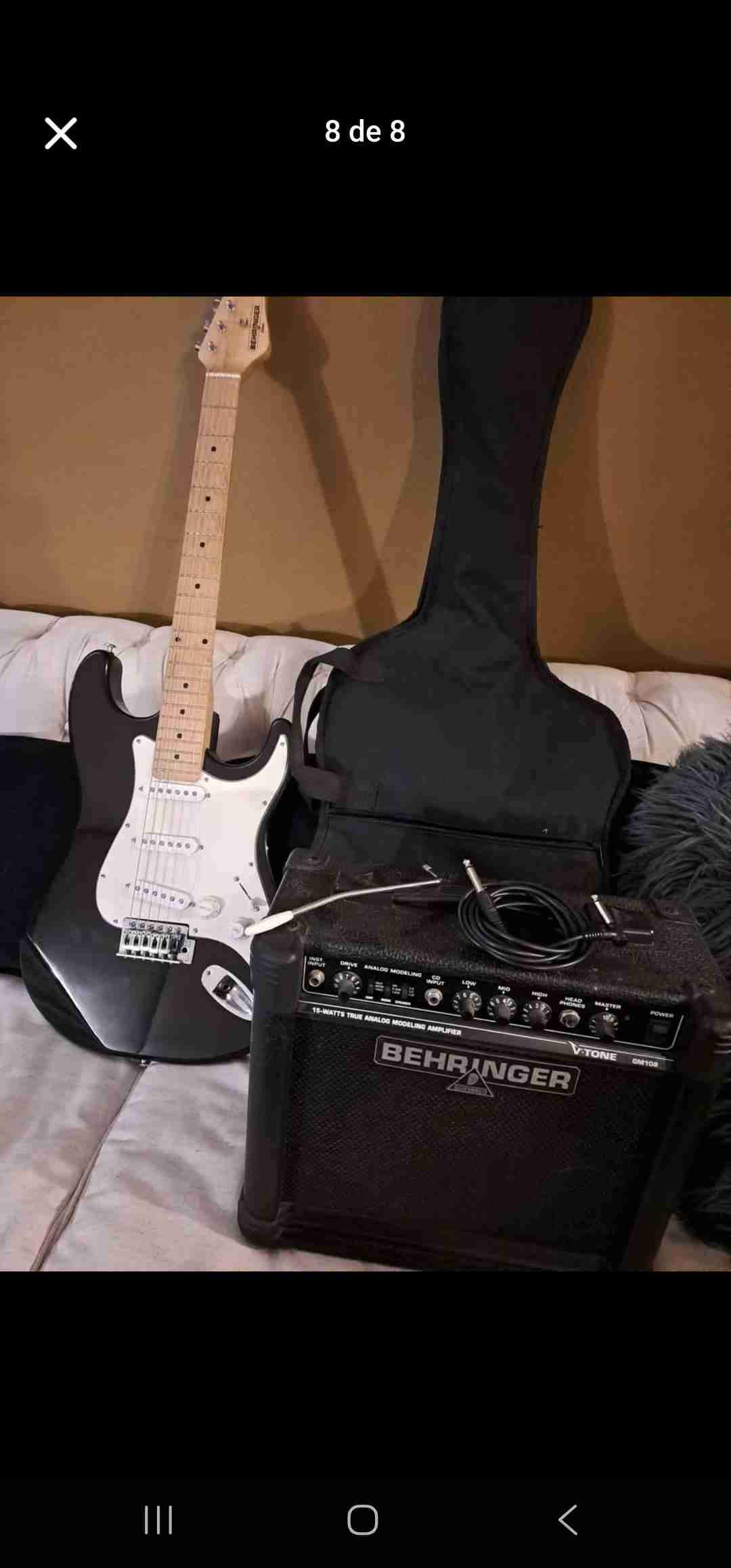 Guitarra eléctrica BEHRNINGERG - miniatura 4