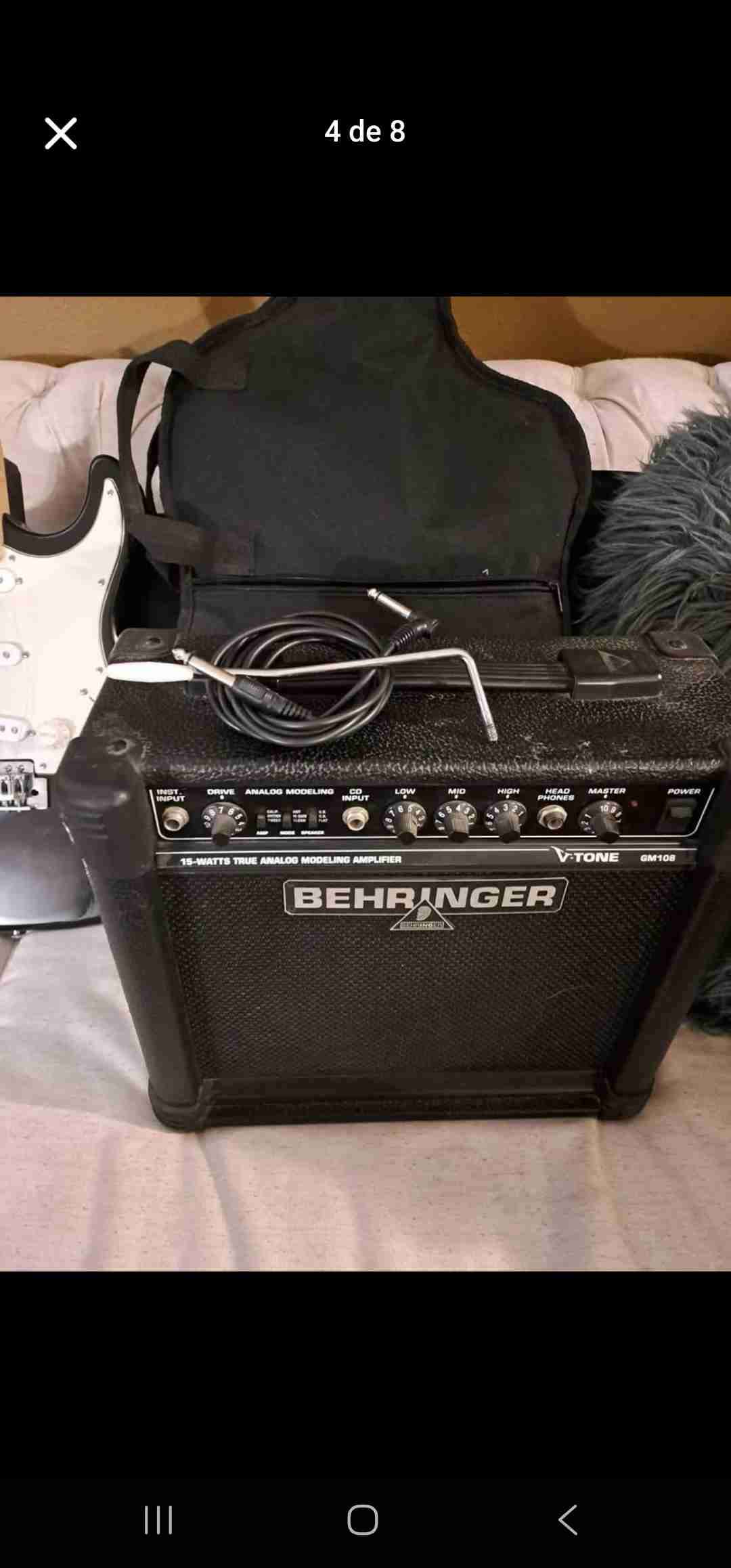 Guitarra eléctrica BEHRNINGERG - miniatura 5