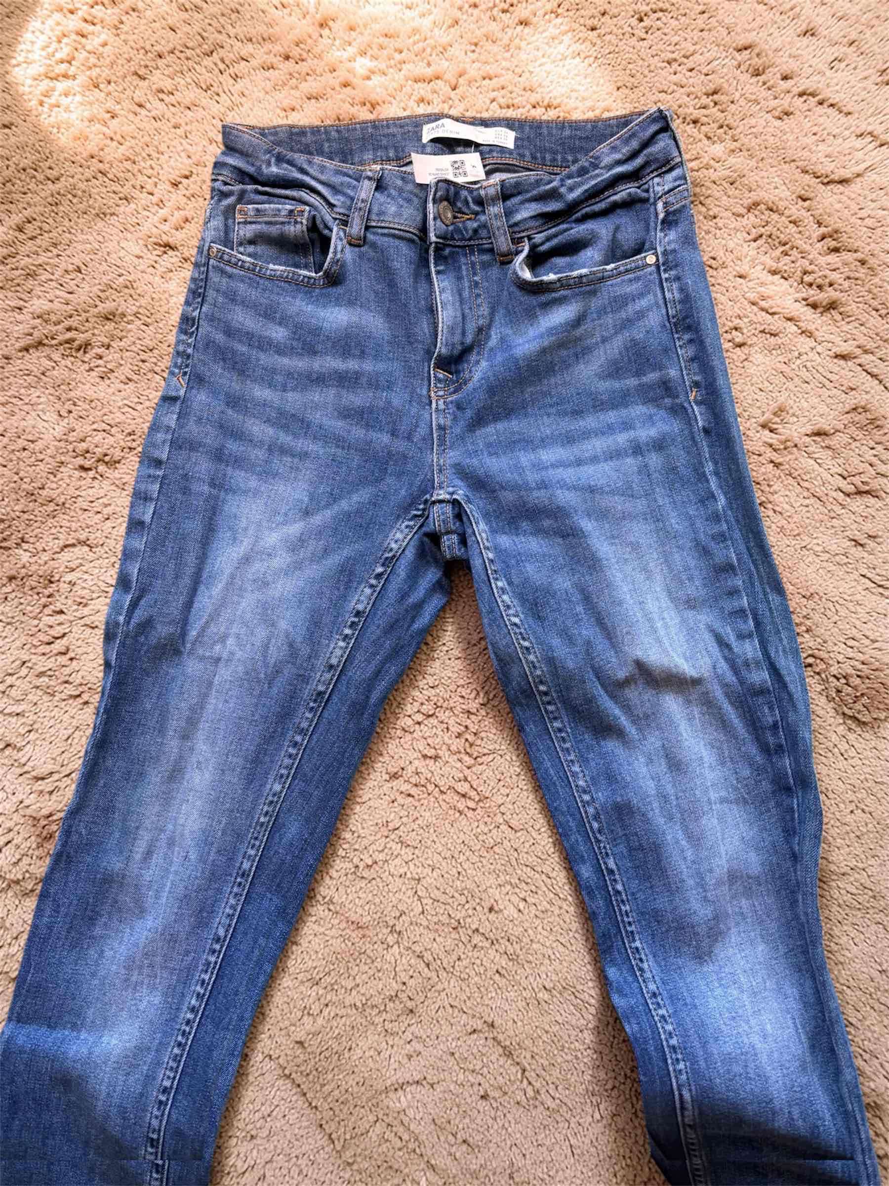 Jeans azules para mujer - miniatura 2