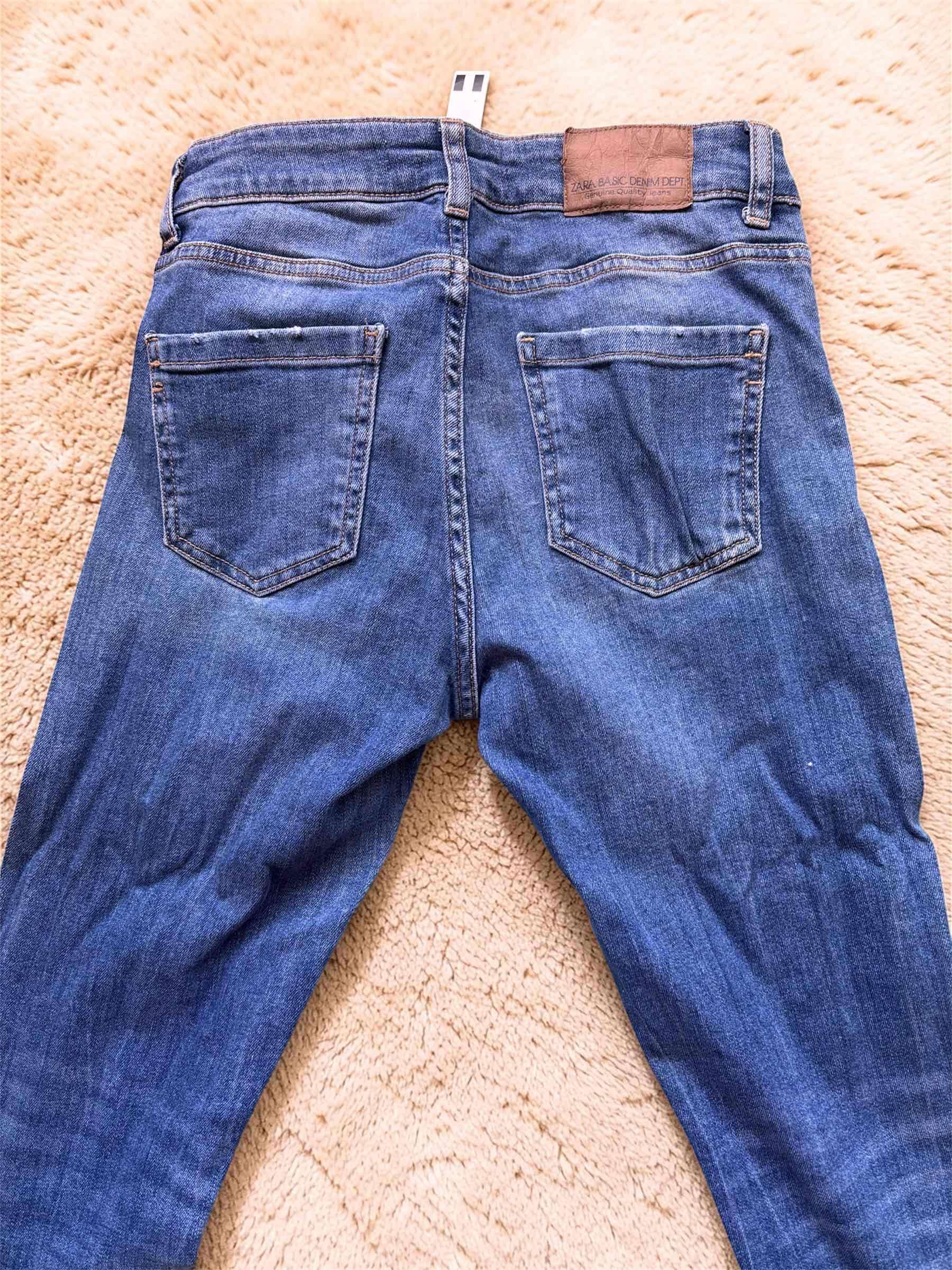 Jeans azules para mujer - miniatura 3