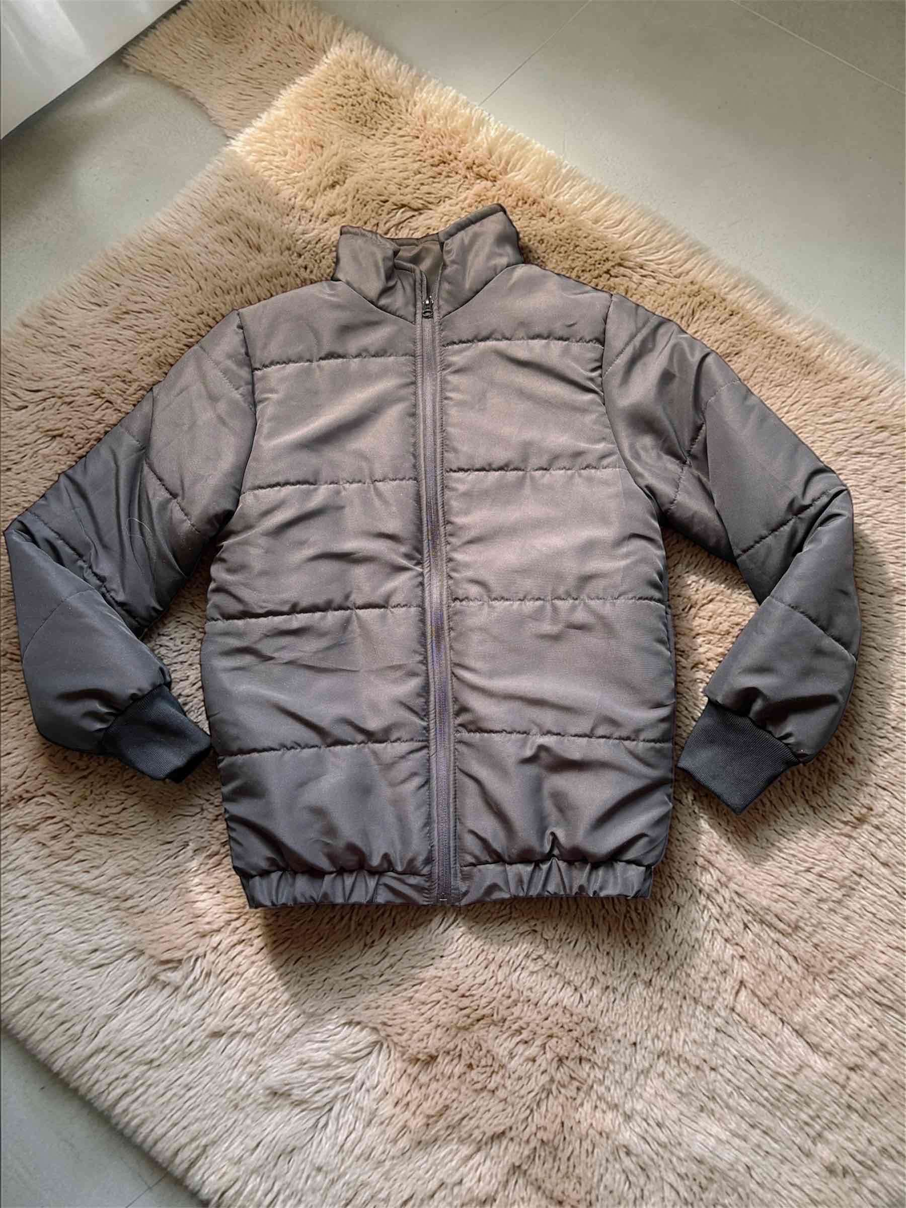 Chaqueta acolchada negra