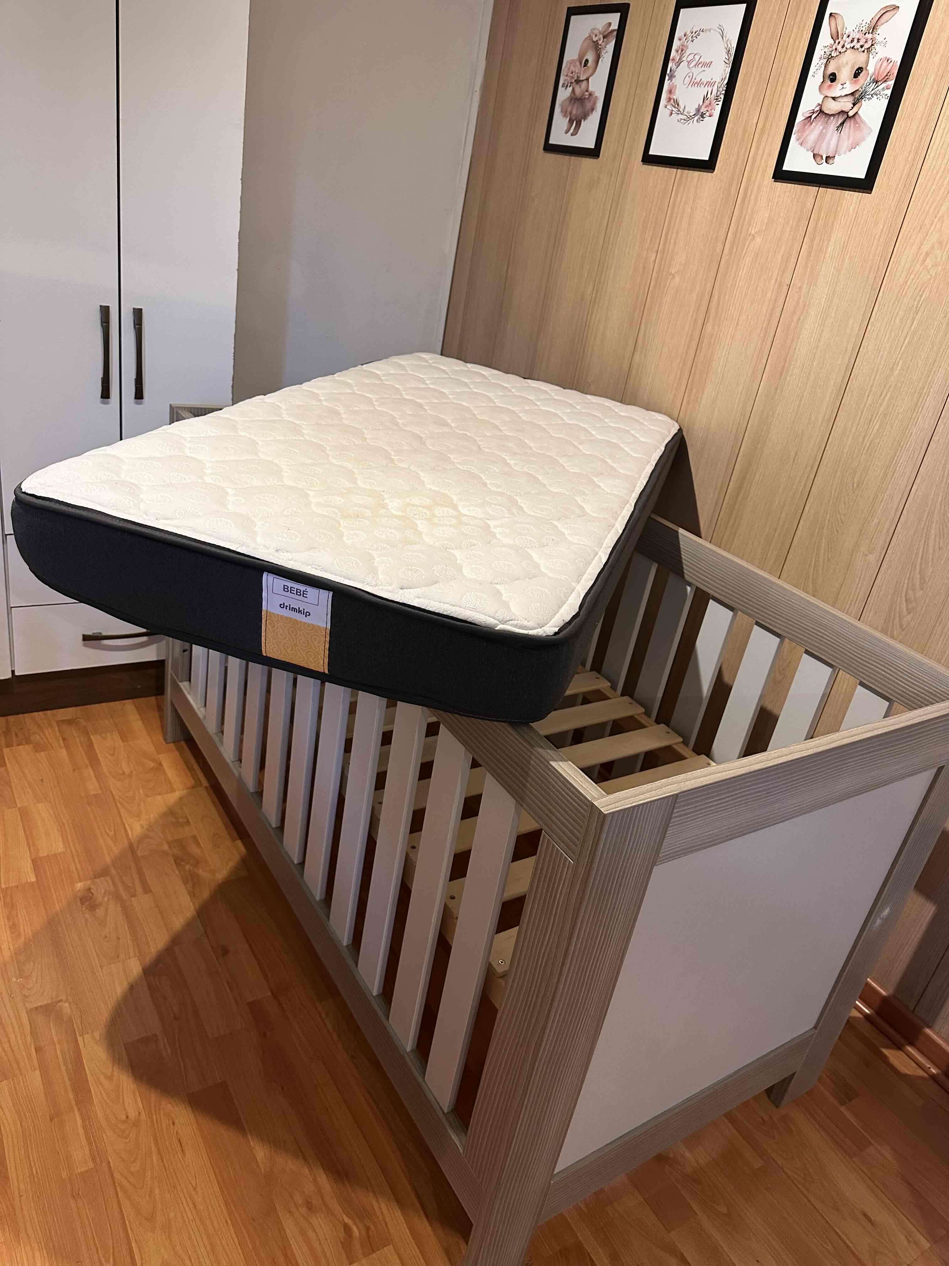 Cuna de madera para bebé - miniatura 3