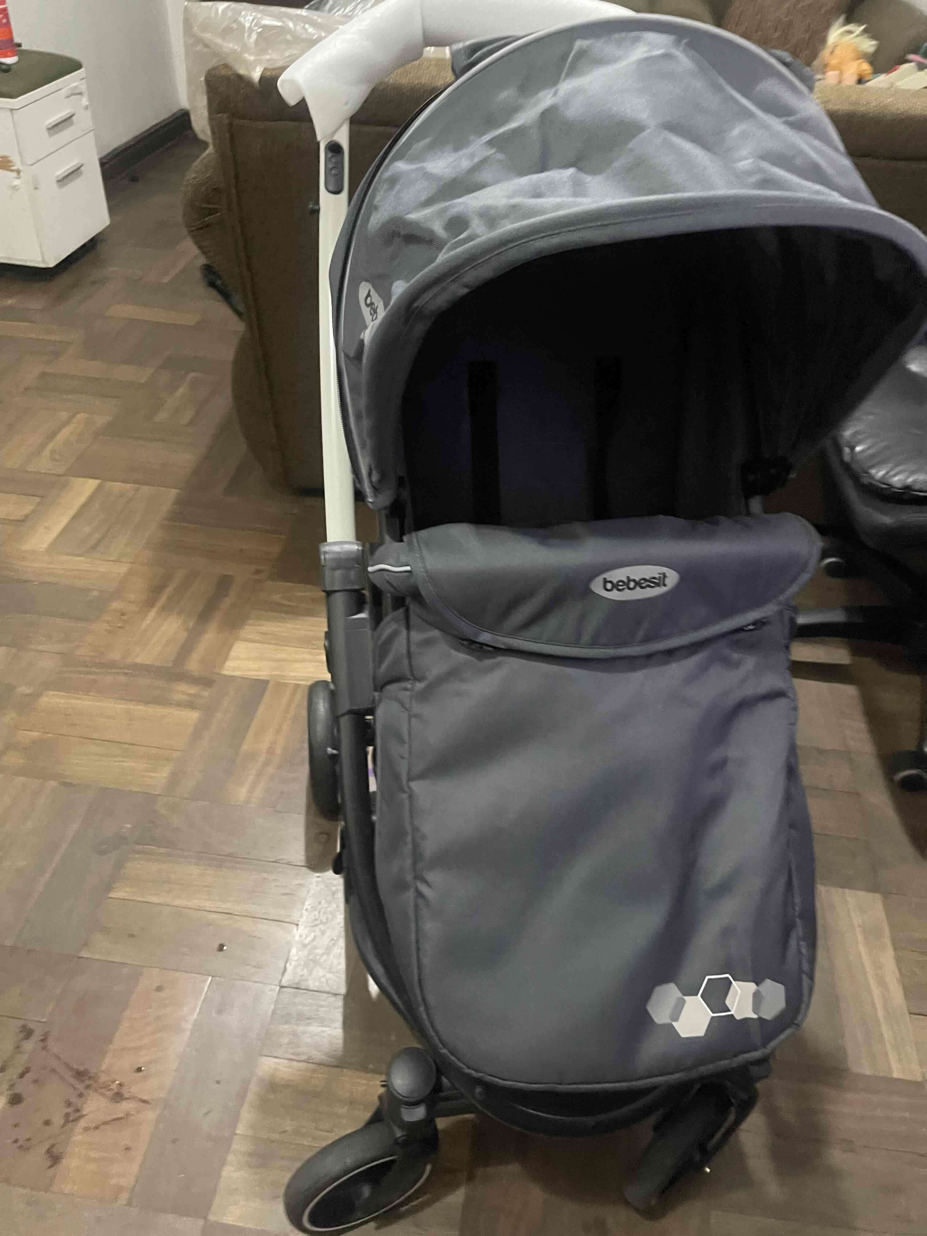 Coche Cuna BEBESIT Travel System Negro - miniatura 3