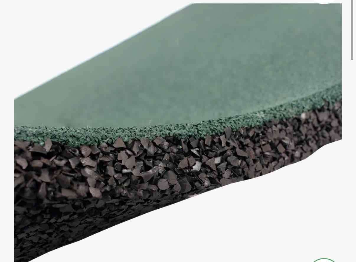 34 Palmetas caucho  50 X 50 X 20mm - miniatura 3