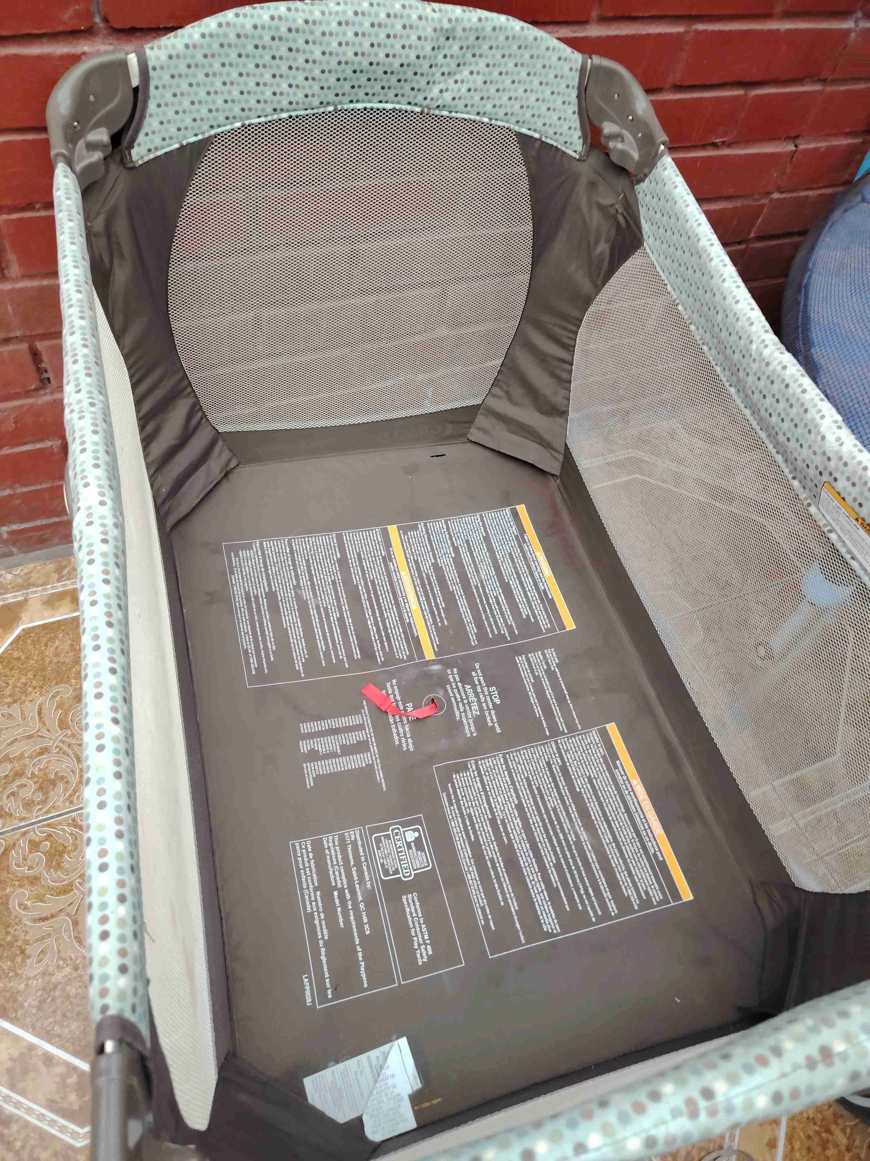 Colchón individual blanco más cuna - miniatura 2