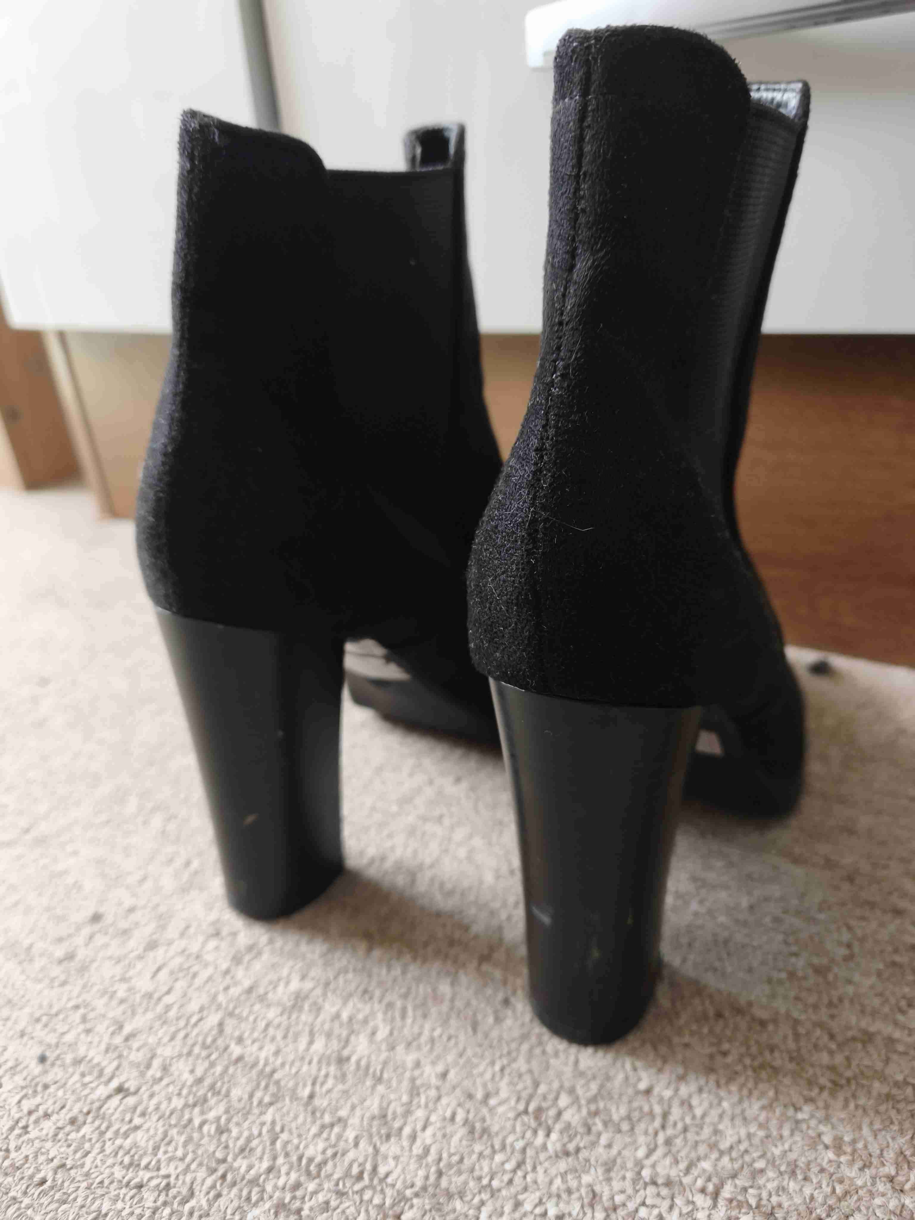 Botines de tacón altos negros - miniatura 3