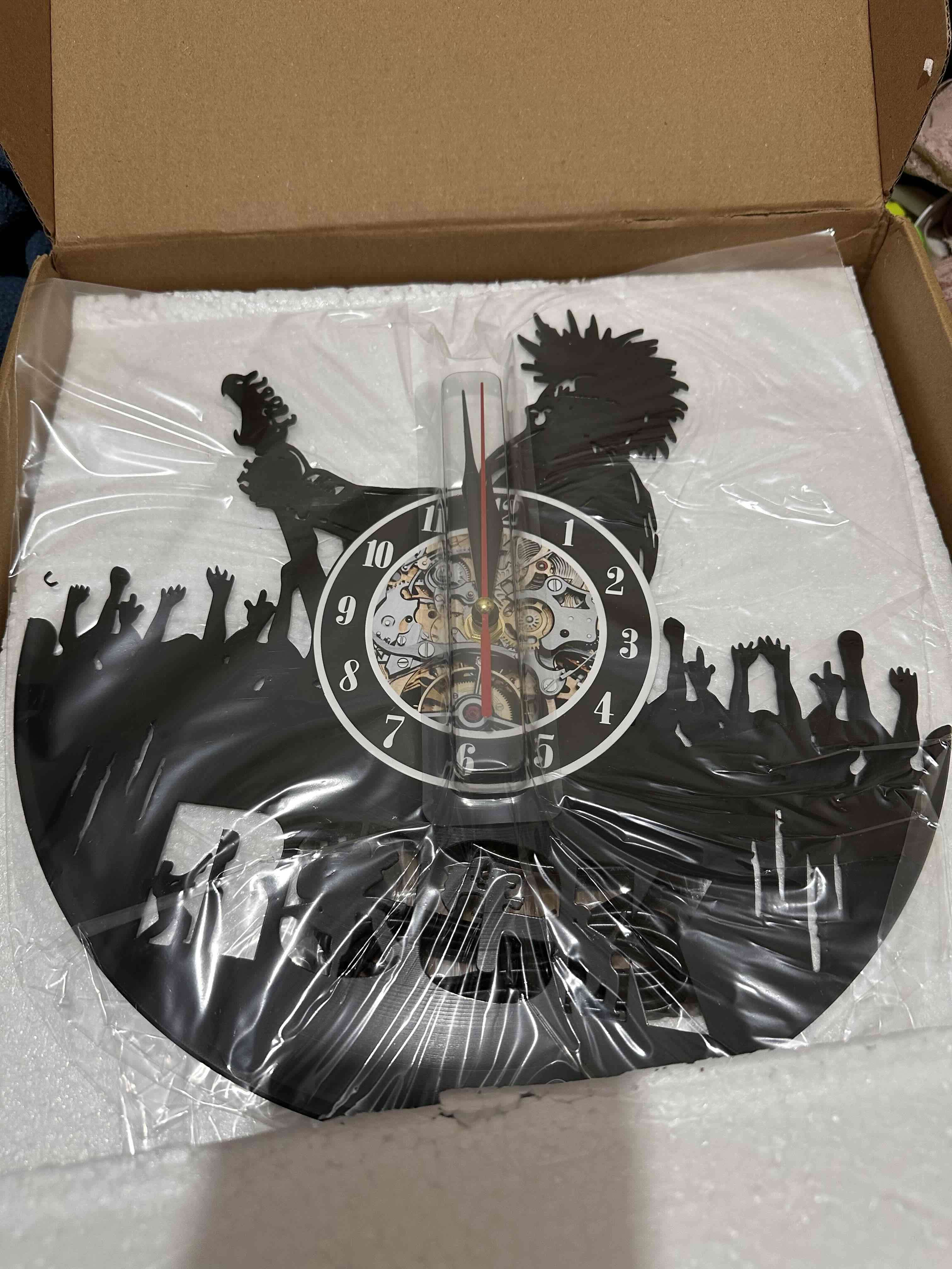 Reloj de pared temático de rock - miniatura 2