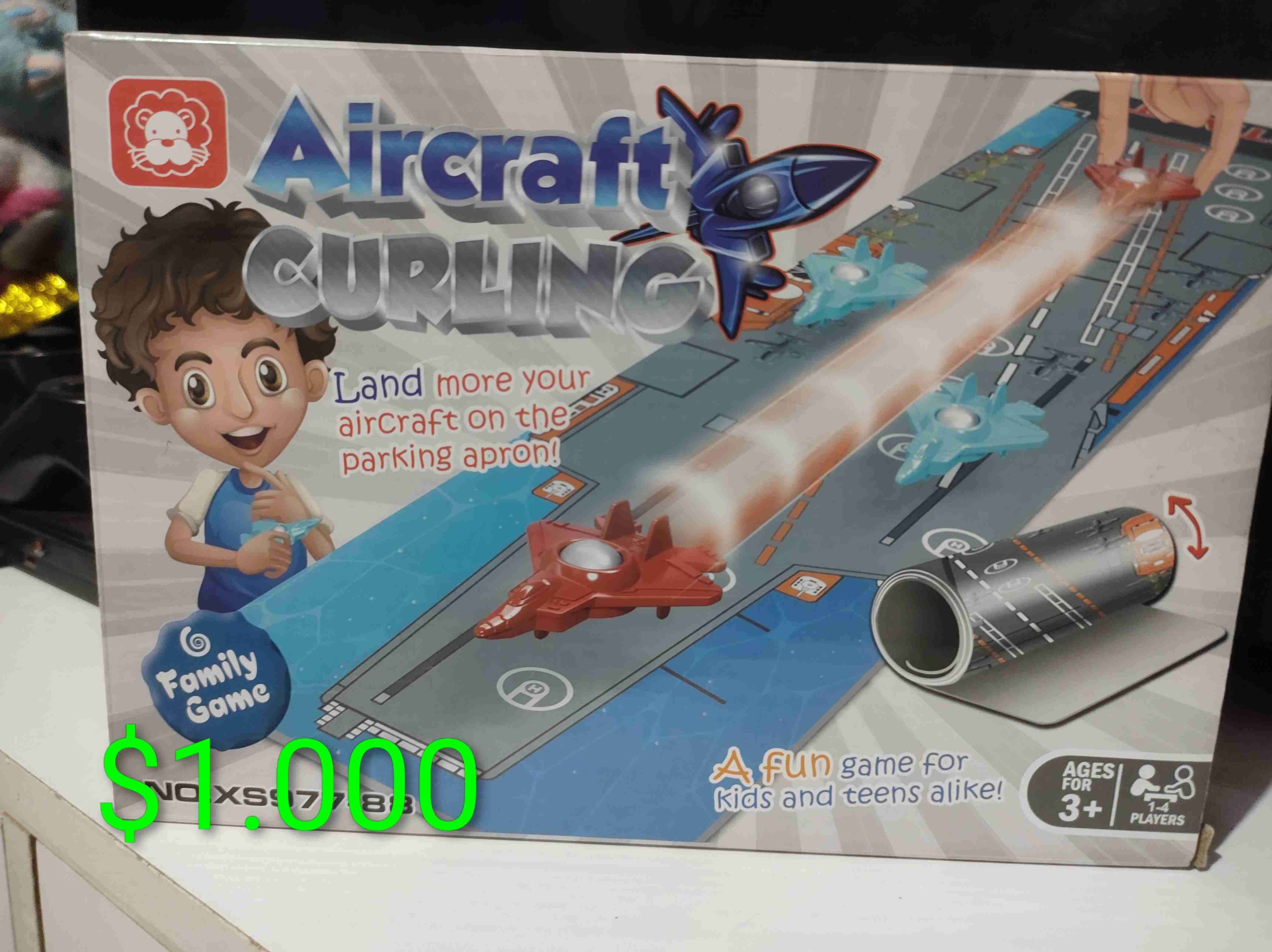 Juego de mesa Aircraft Curling