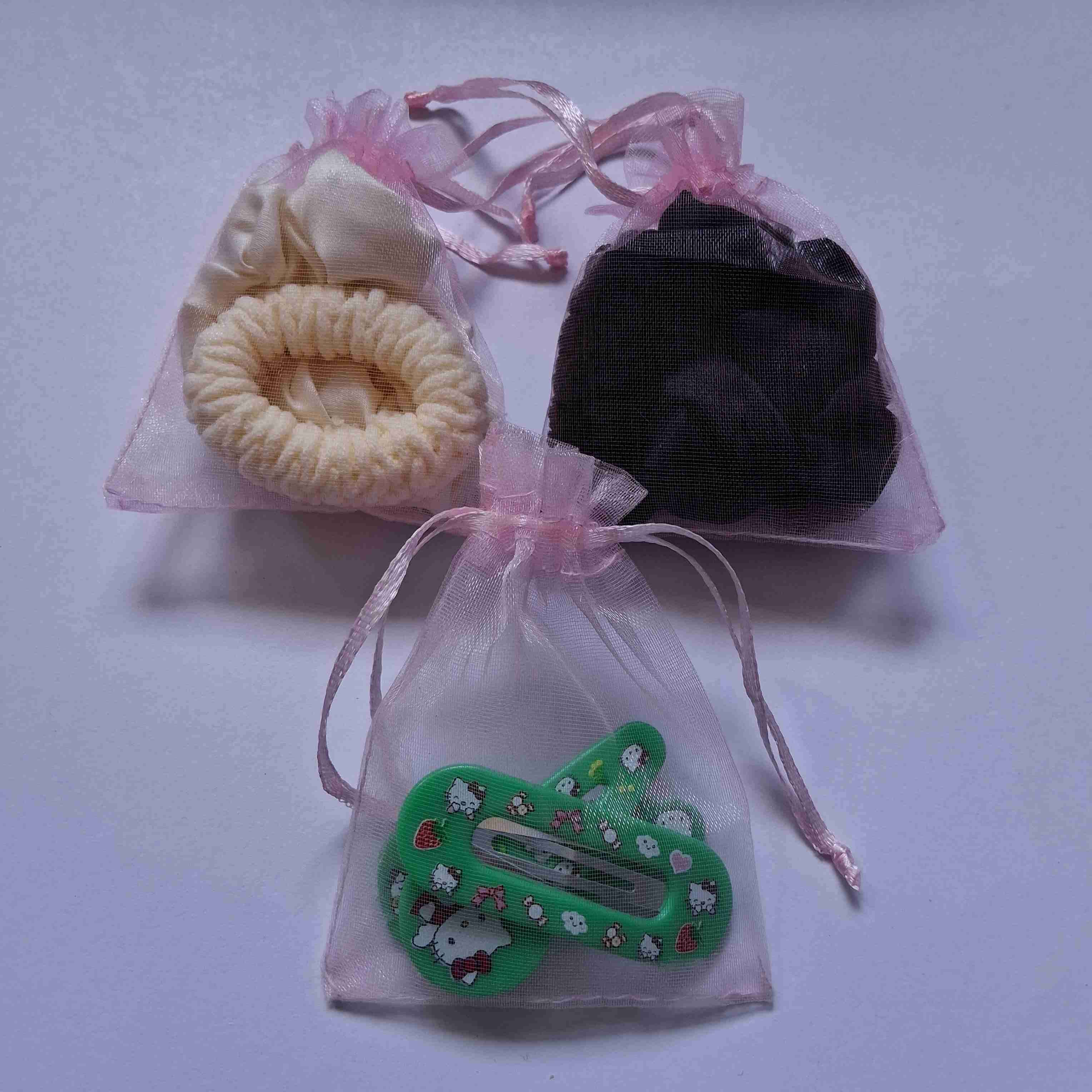 Set de moñitos elásticos coloridos - miniatura 5