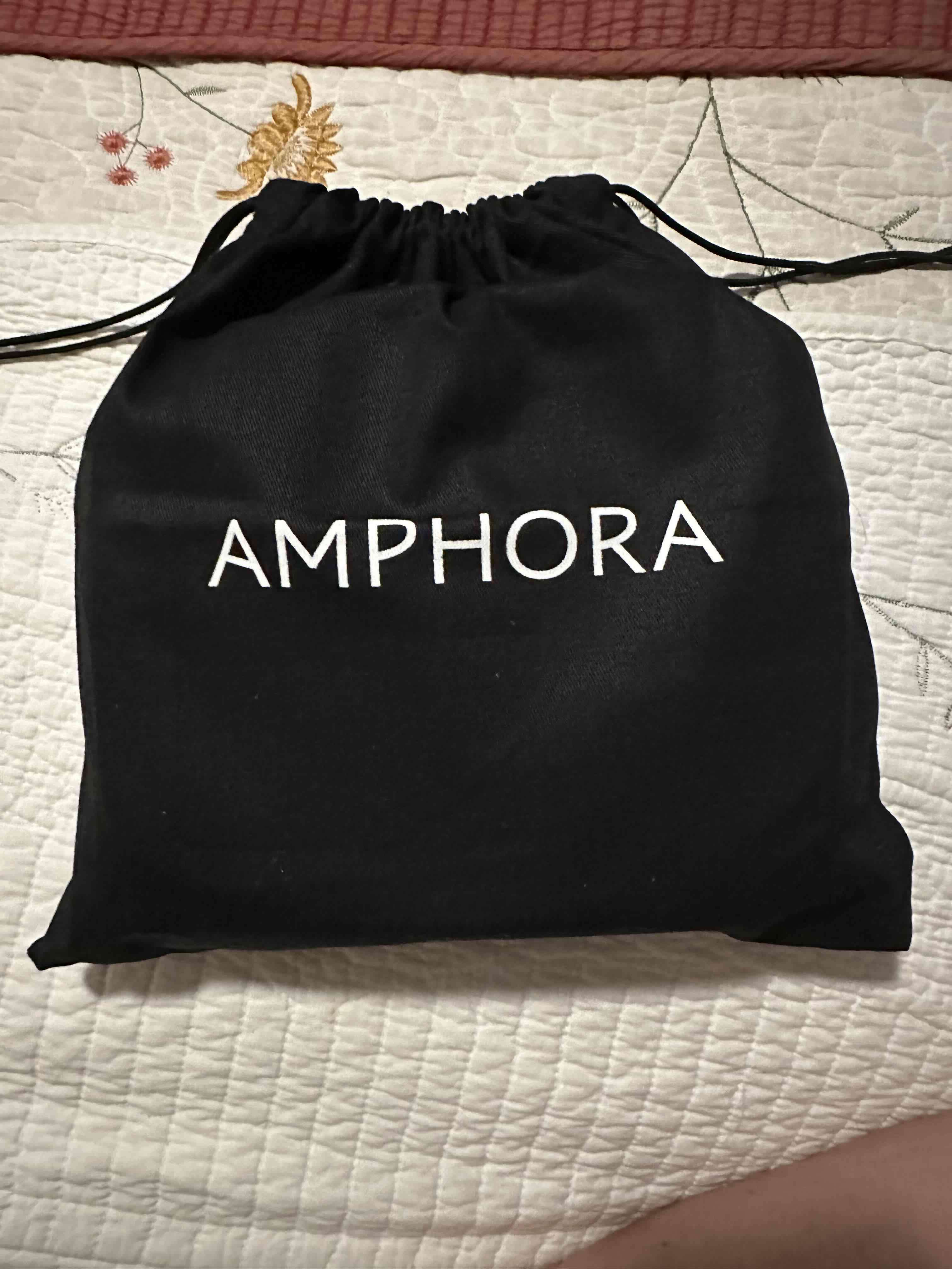 Bandolera negra, marca Amphora - miniatura 4