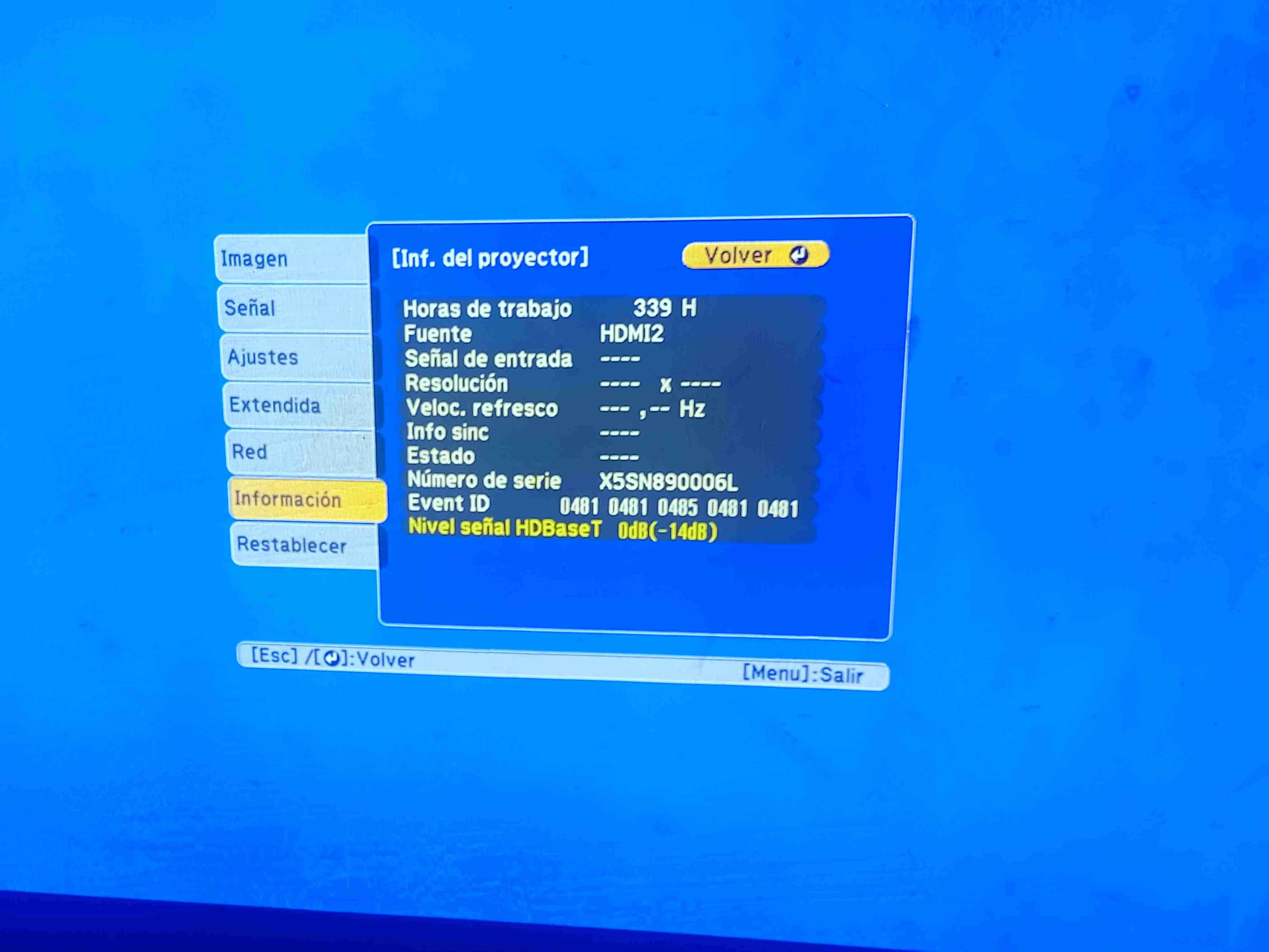 Proyector Epson LCD blanco - miniatura 3