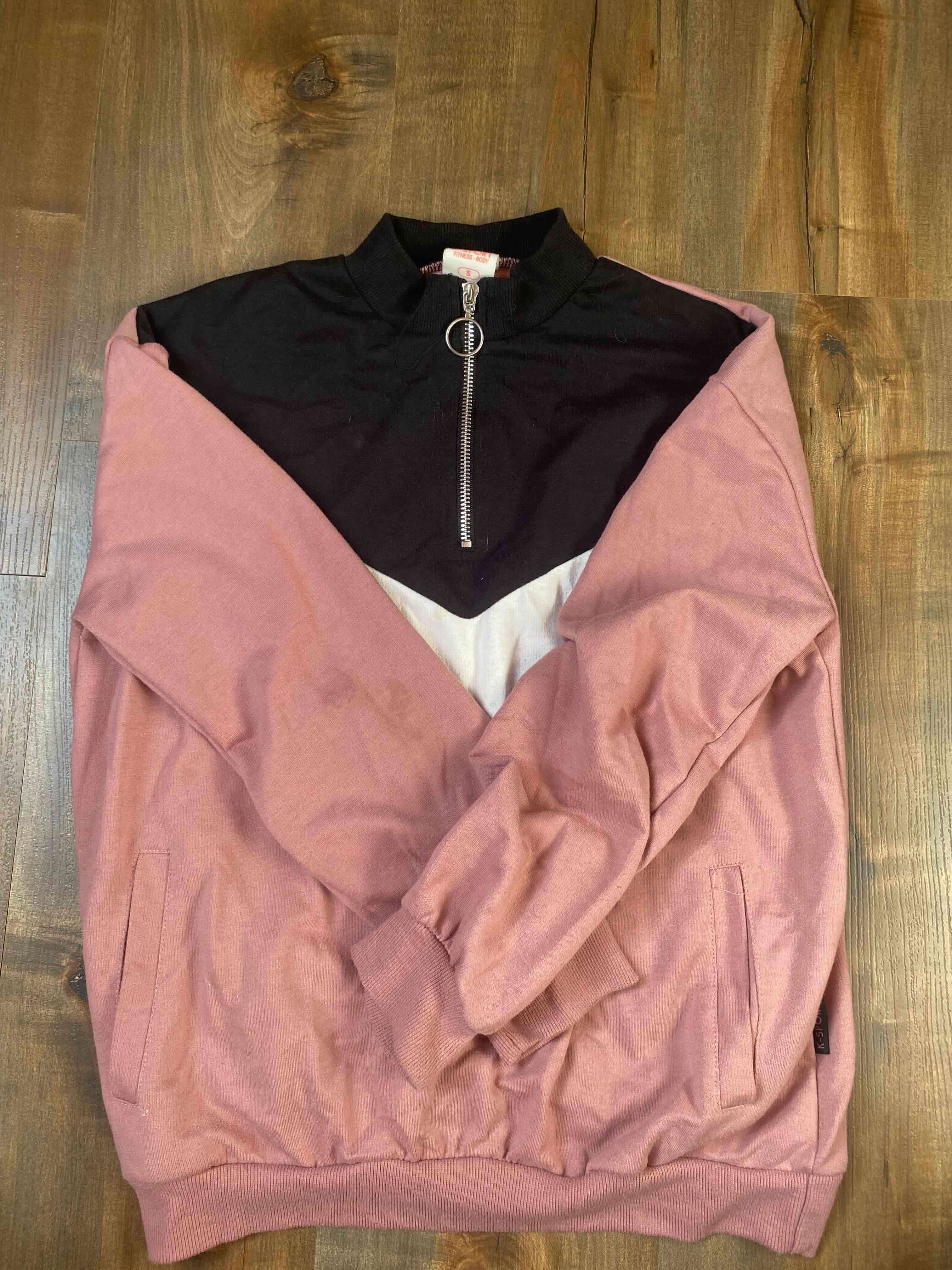 Polerón negro con cierre K-Sport - miniatura 2