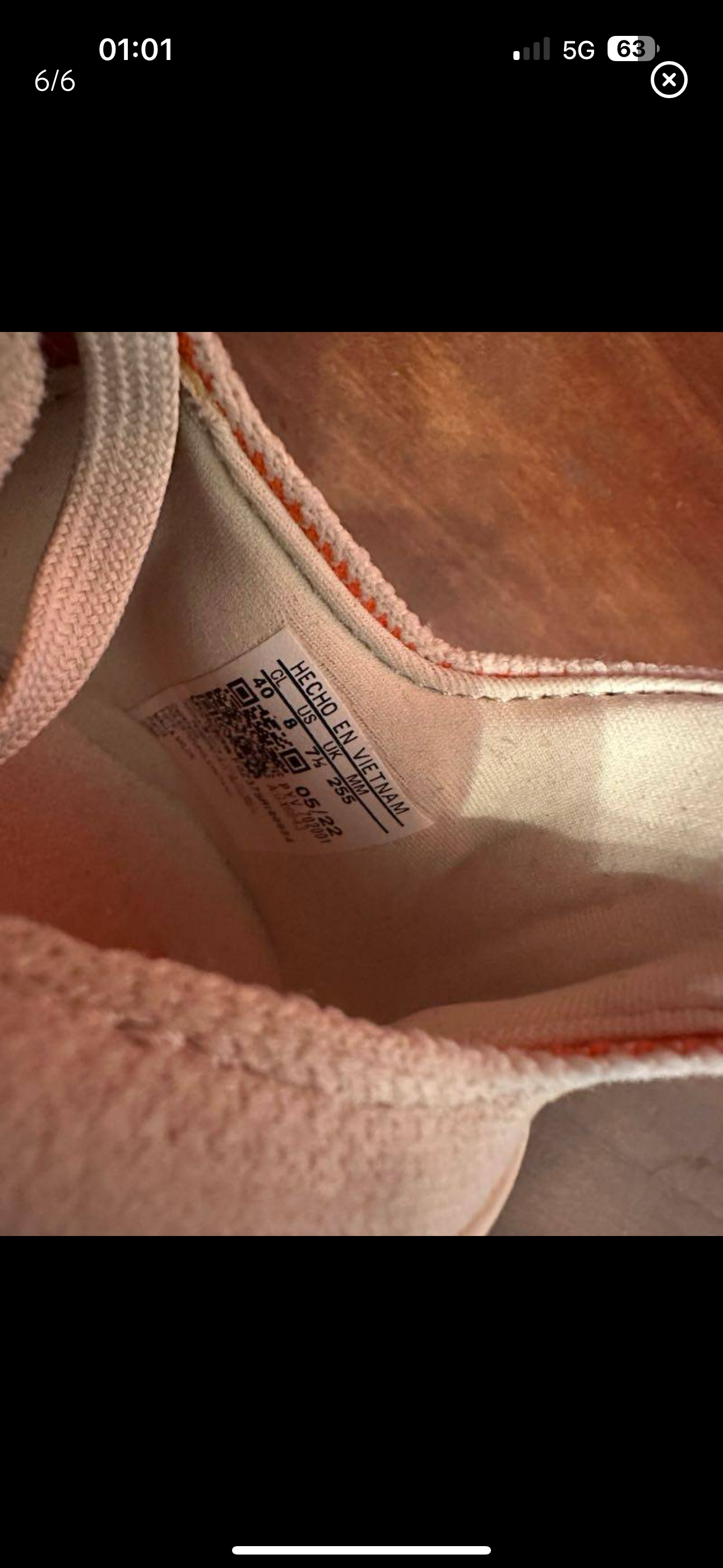 Zapatillas deportivas blancas Adidas - miniatura 6