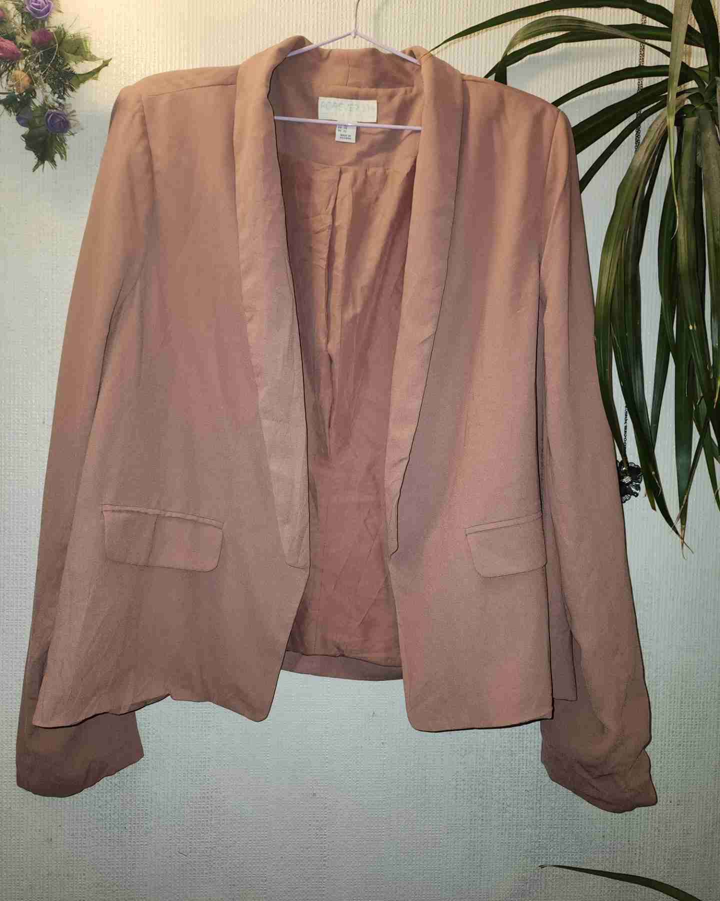 Blazer color rosa mujer
