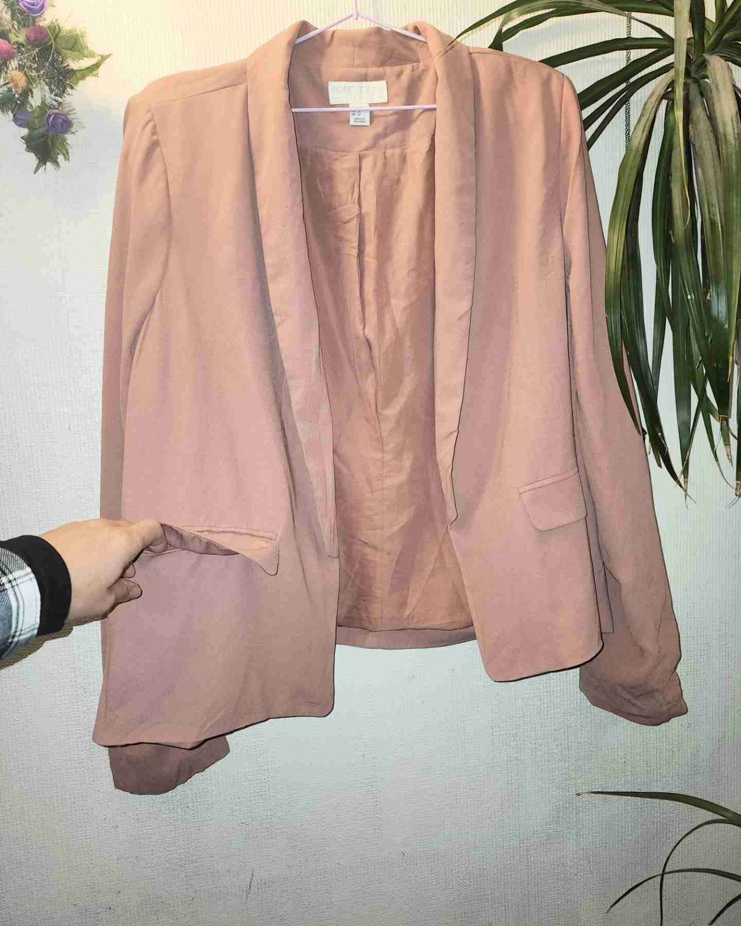 Blazer color rosa mujer - miniatura 3