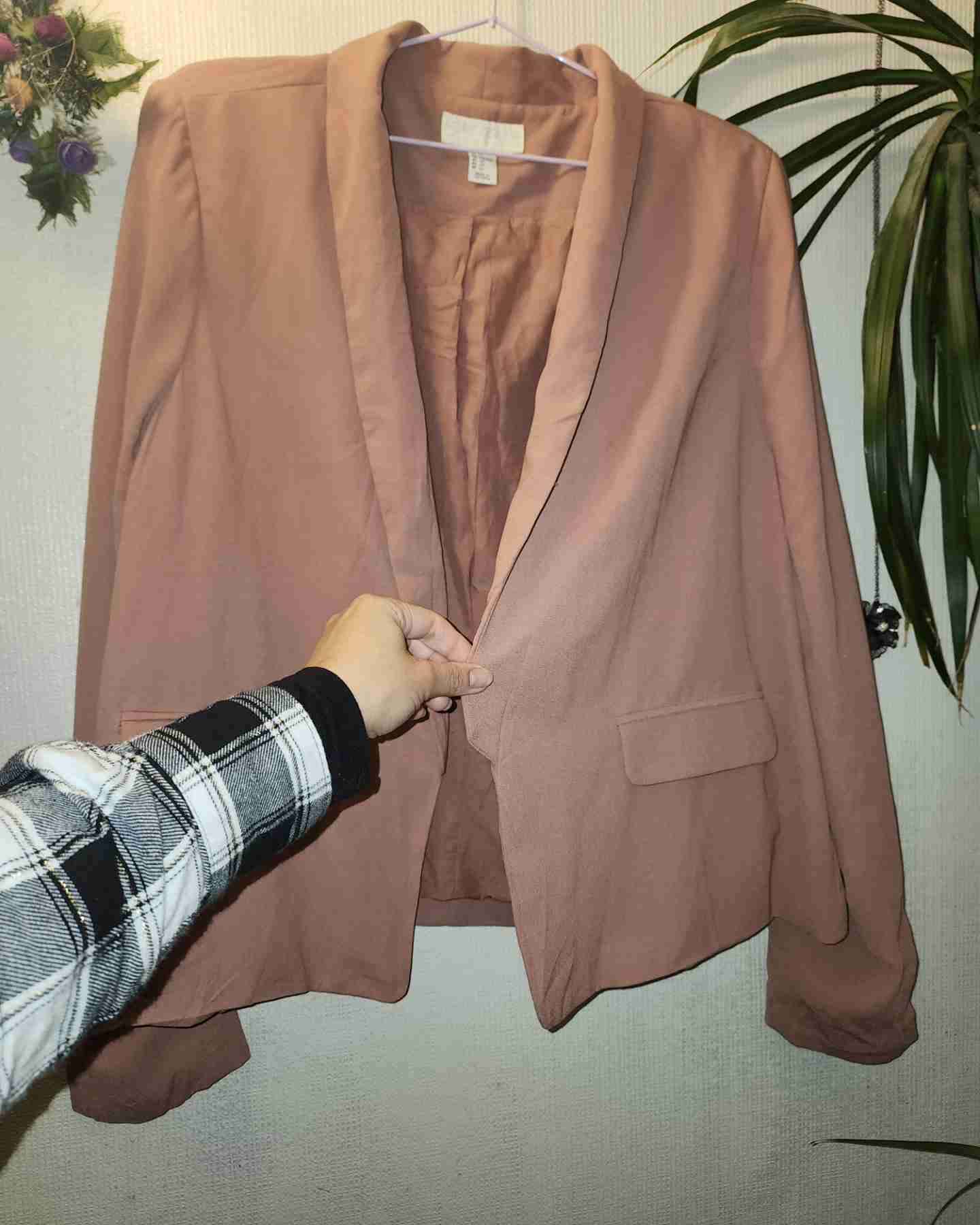 Blazer color rosa mujer - miniatura 4
