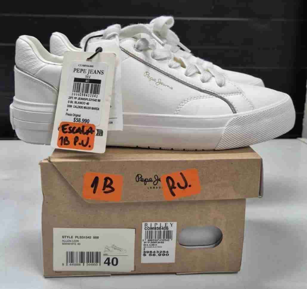 Zapatillas blancas Pepe Jeans