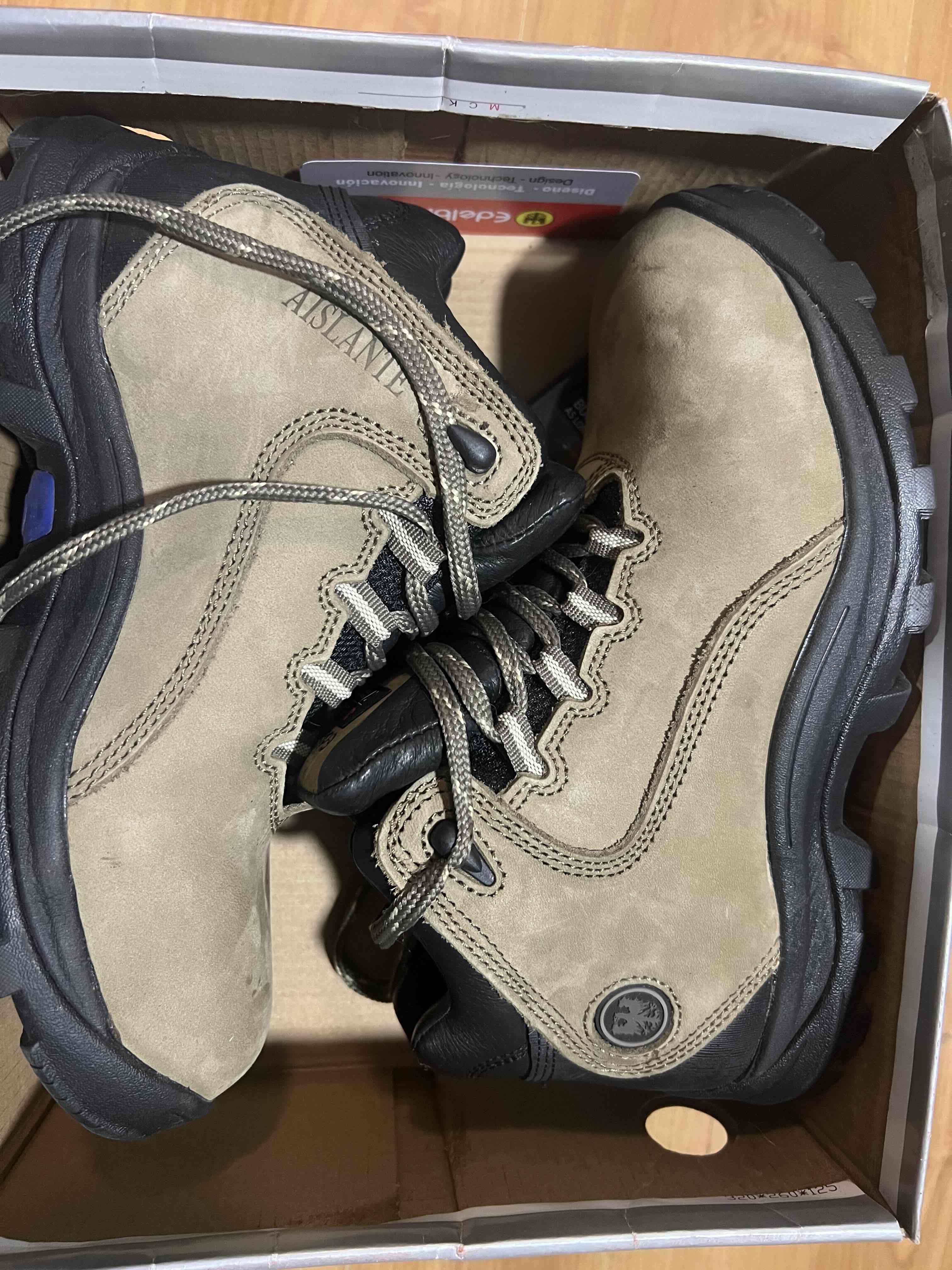 Botas de Seguridad Caterpillar beige - miniatura 2