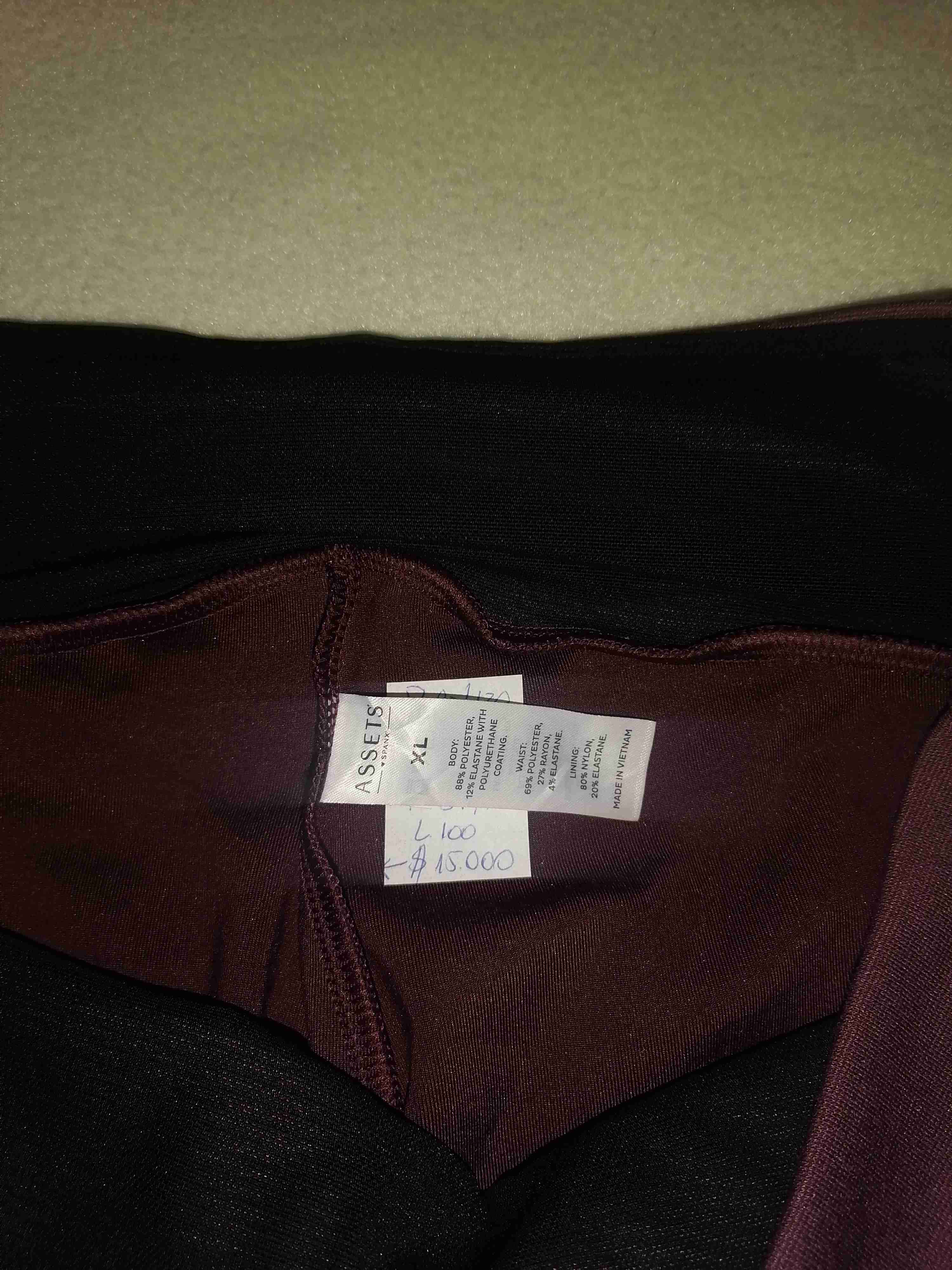 Leggings vinotinto semicuero - miniatura 4